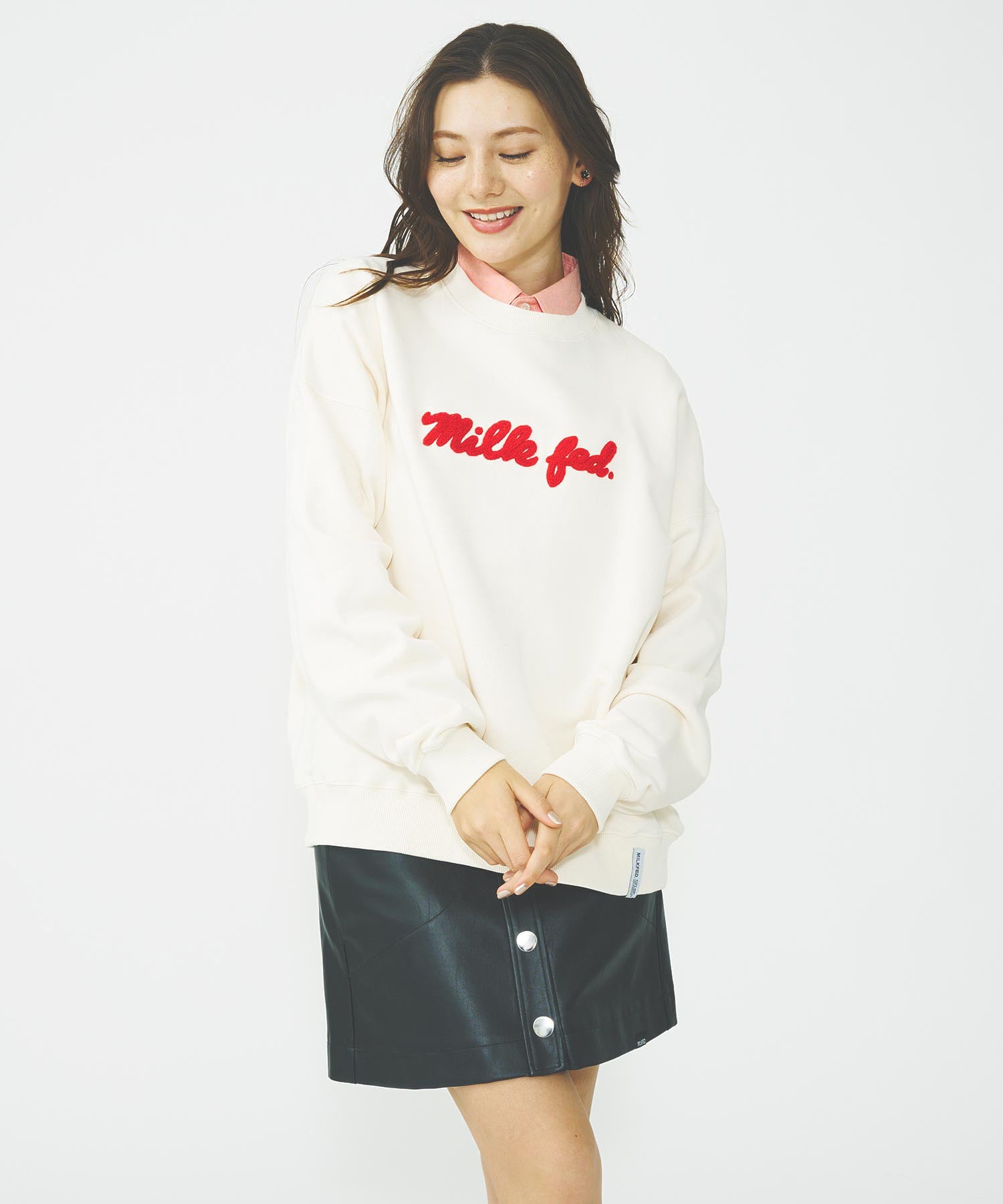 ICING LOGO BASIC SWEAT TOP