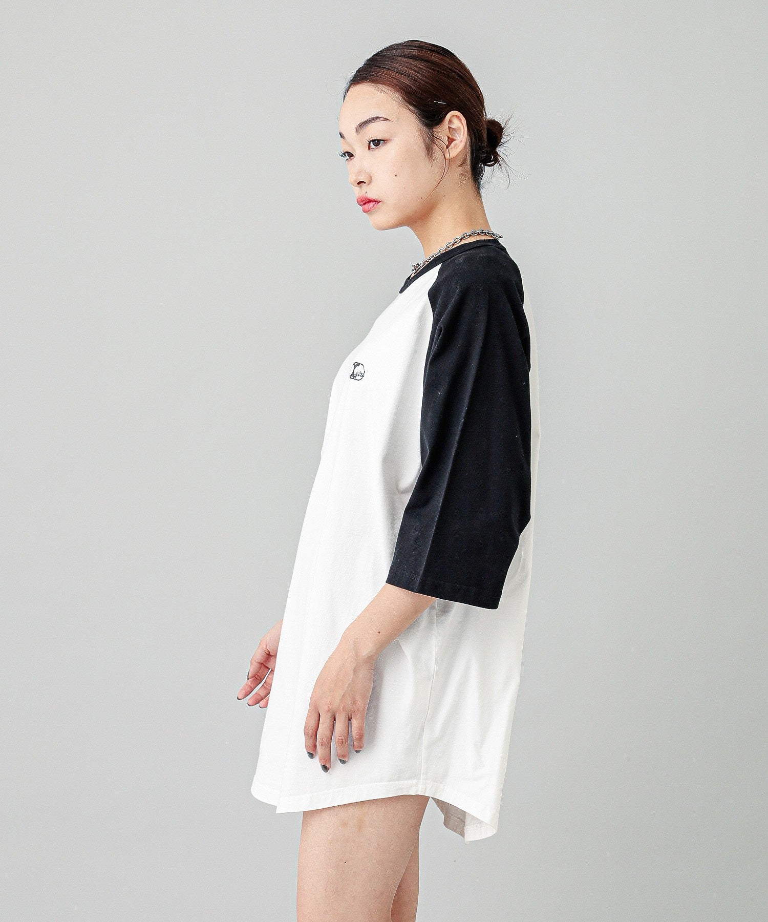 COLLEGE LOGO B/B TEE DRESS