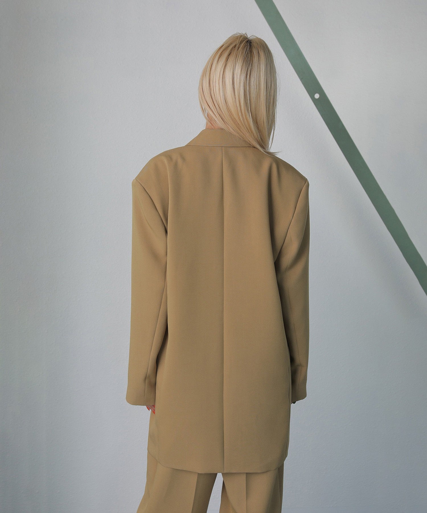 mici/ダブルブレストビッグジャケット