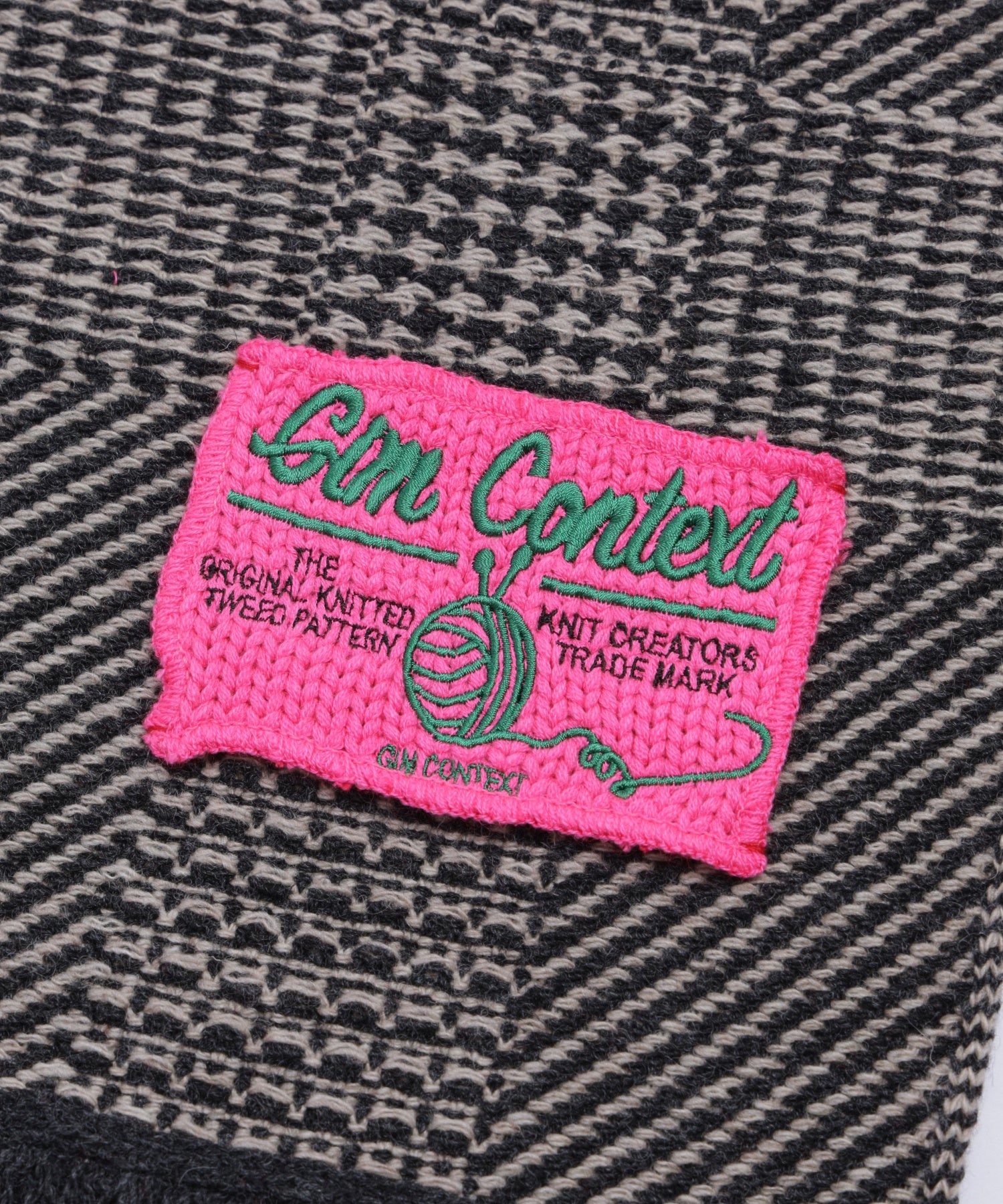 gimcontext/ジム コンテキスト/Check&Check Combination Scarf 26505330