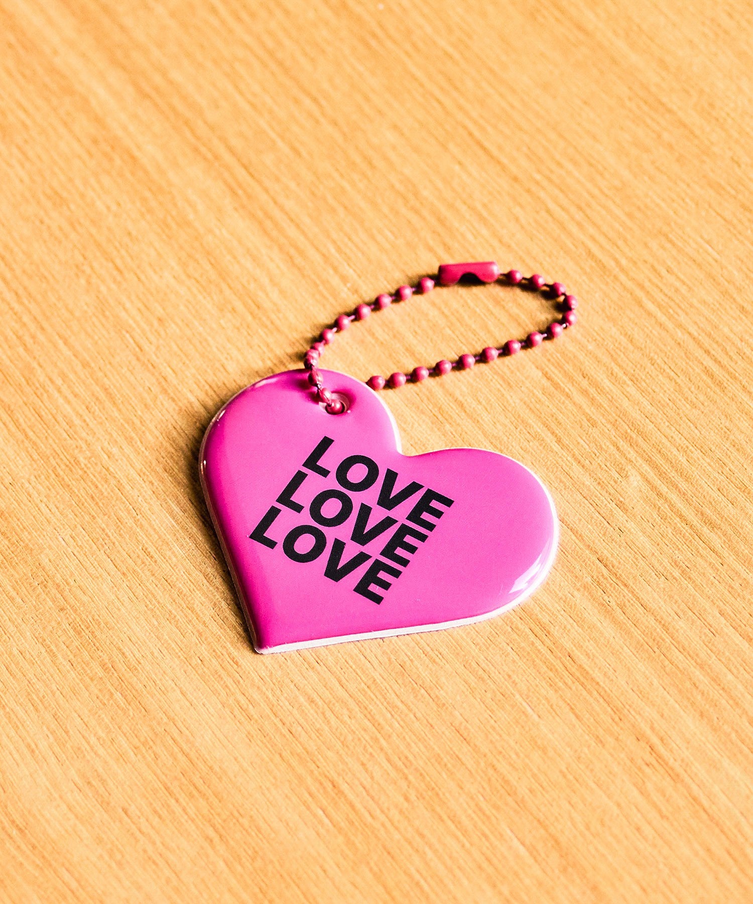 JAMMY FINGER/HEART KEY CHARM