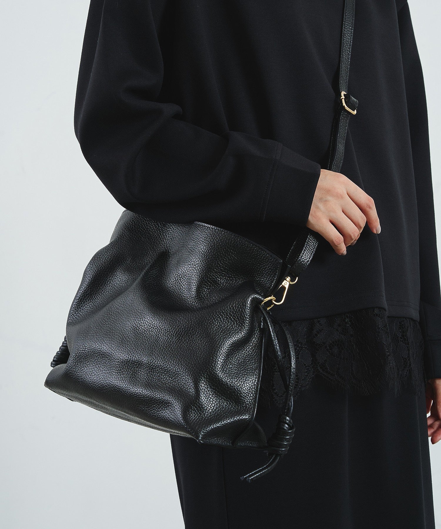 MILLELA FIRENZE/WIDE DRAWSTRING BAG