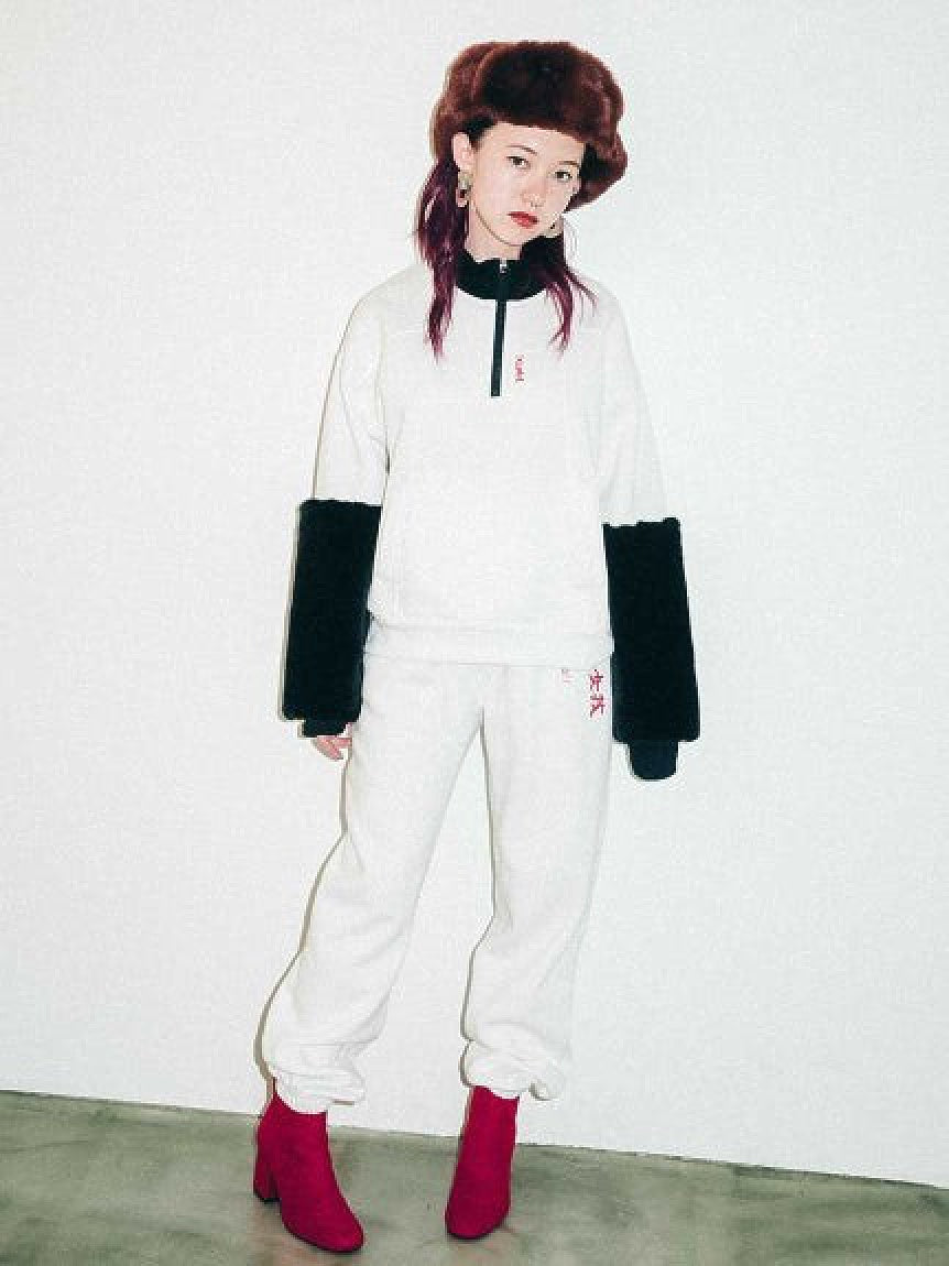 MONSTER SLEEVE ANORAK X-girl