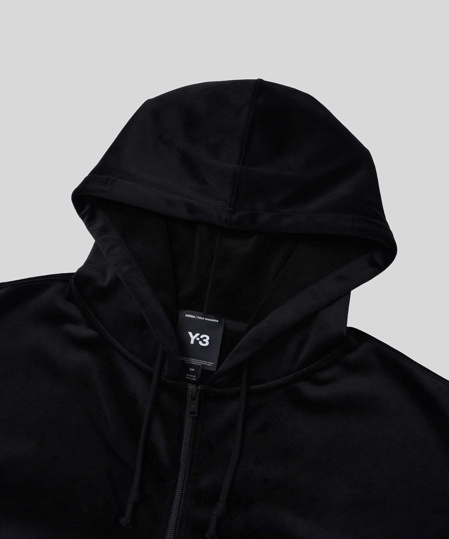 Y-3/ワイスリー/VELVET ZIP HD ACTMAR/BLACK KU2188/IA4371