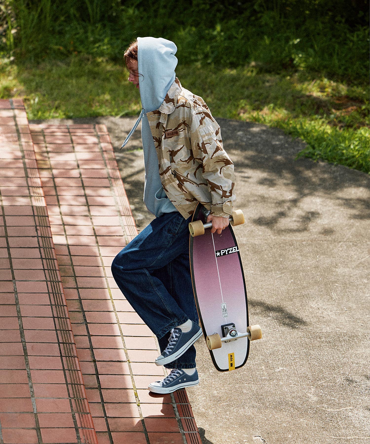 WIDE LEG BAGGY DENIM PANTS