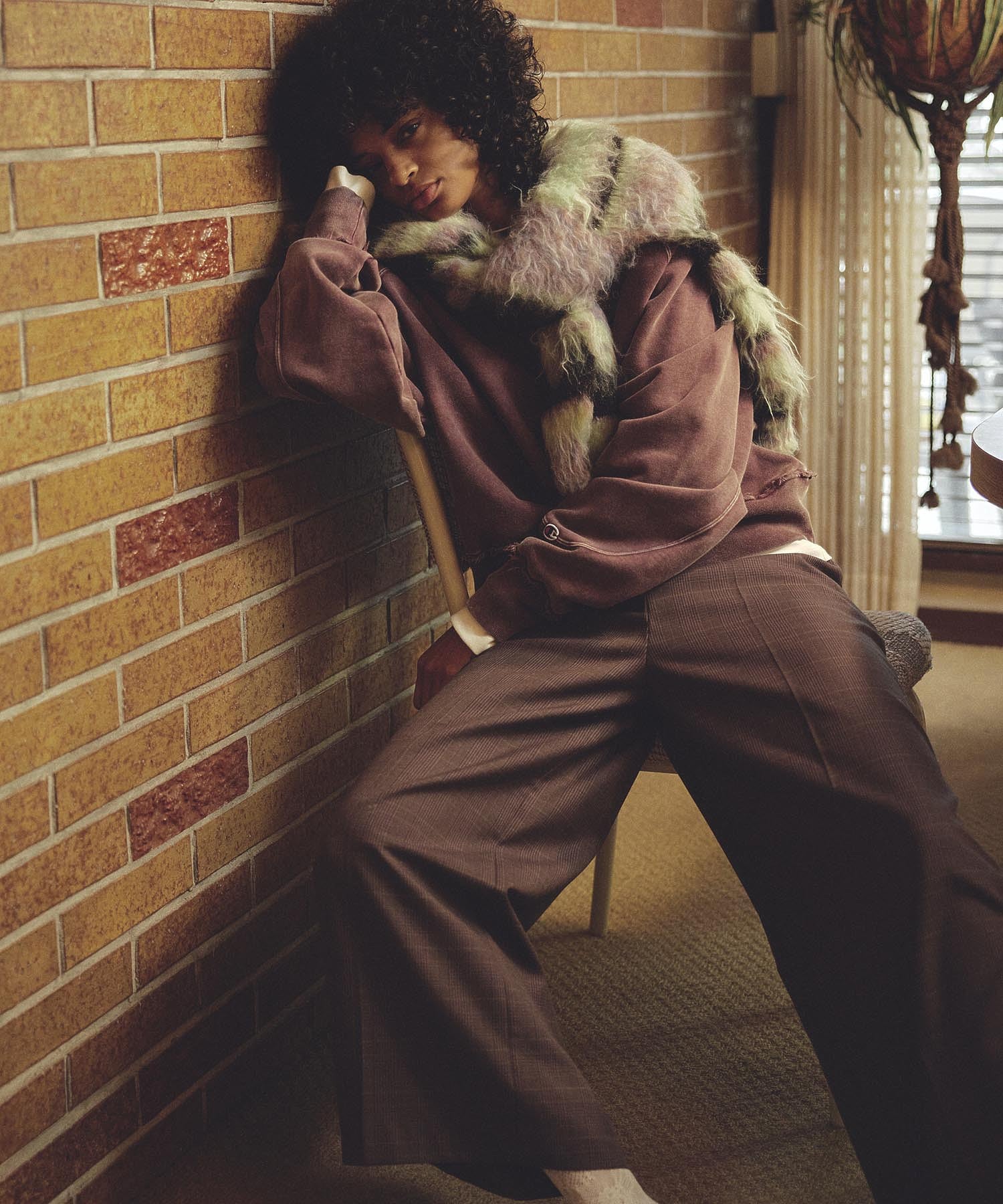 【Champion別注】ROSE BUD×Champion HEAVY WASH SWEAT