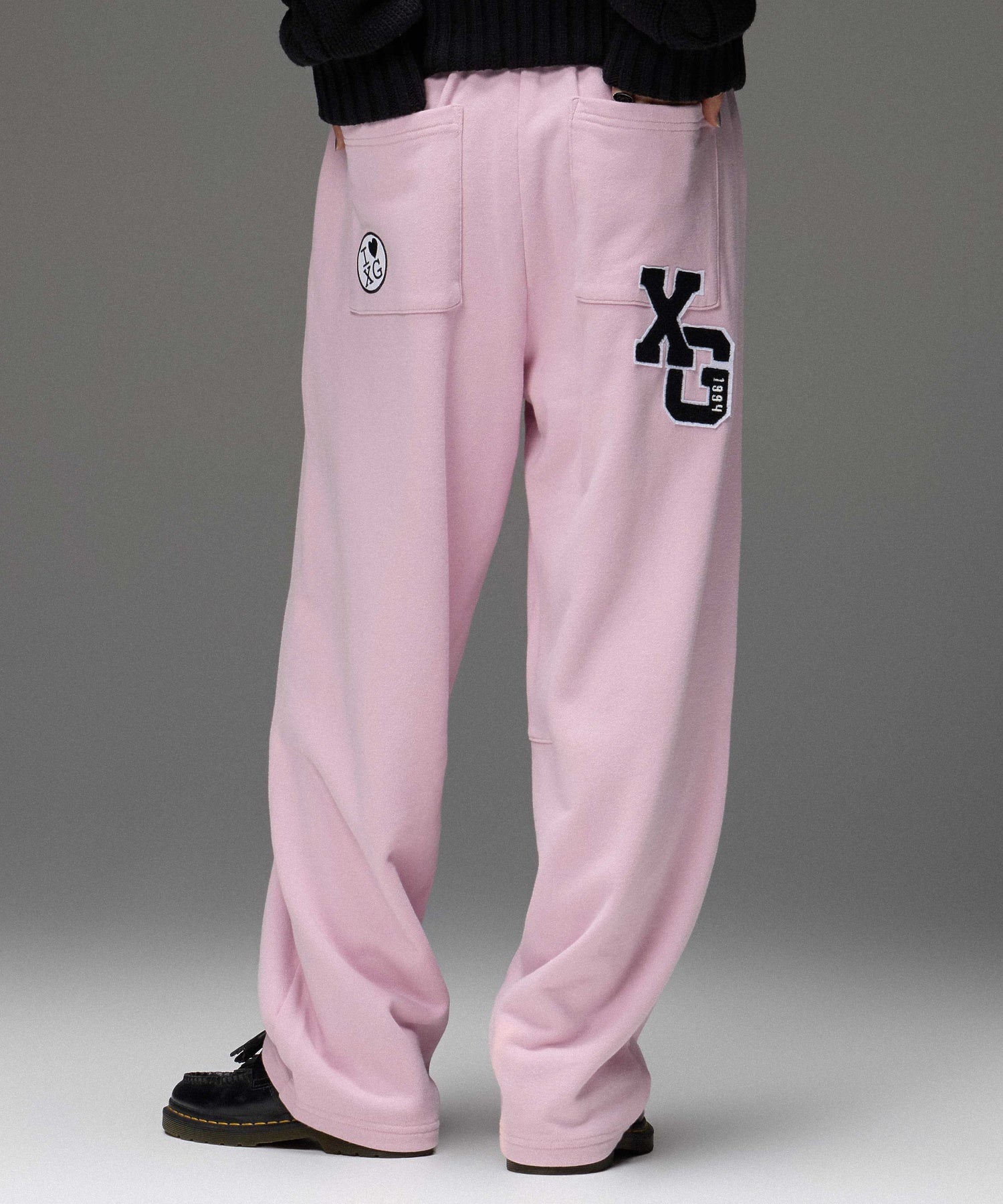 X-girl PATCHES SWEATPANTS