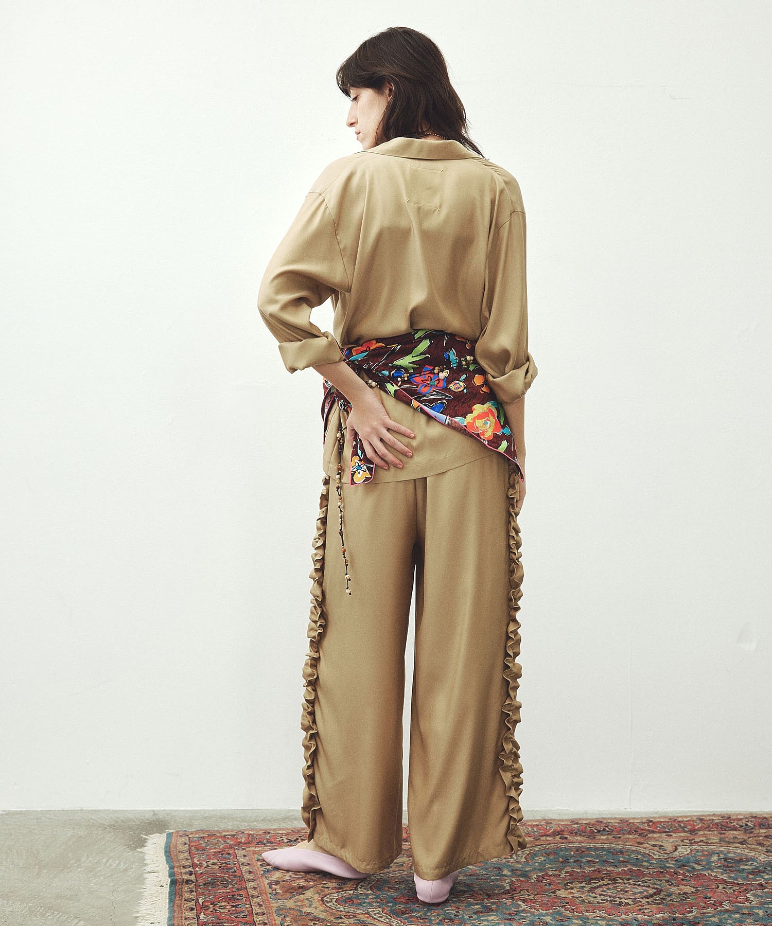 mici/DOUBLE BREAST TAILORED JACKET