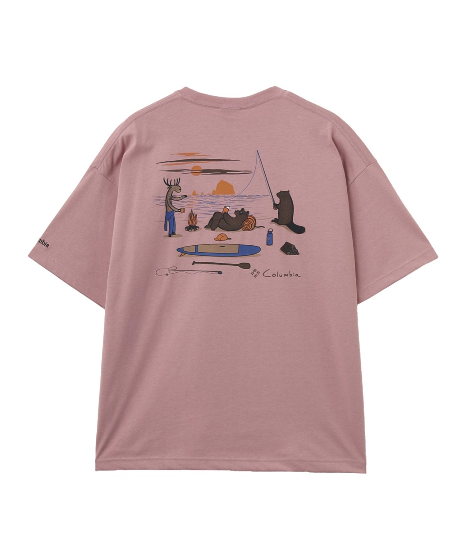 Columbia/コロンビア/BACK PRT Lake to Avenue Graphic SS Tee PM0537