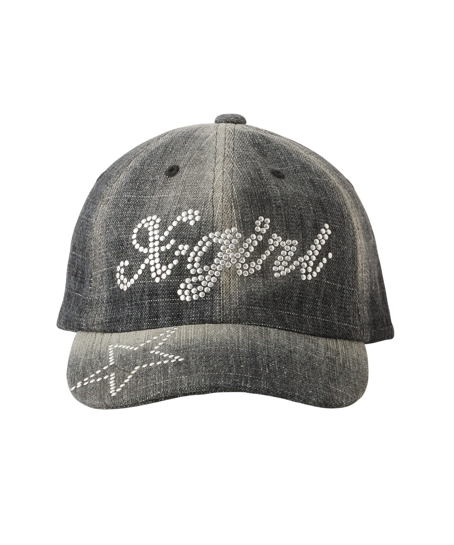 LOGO AND STAR DENIM 6PANEL CAP