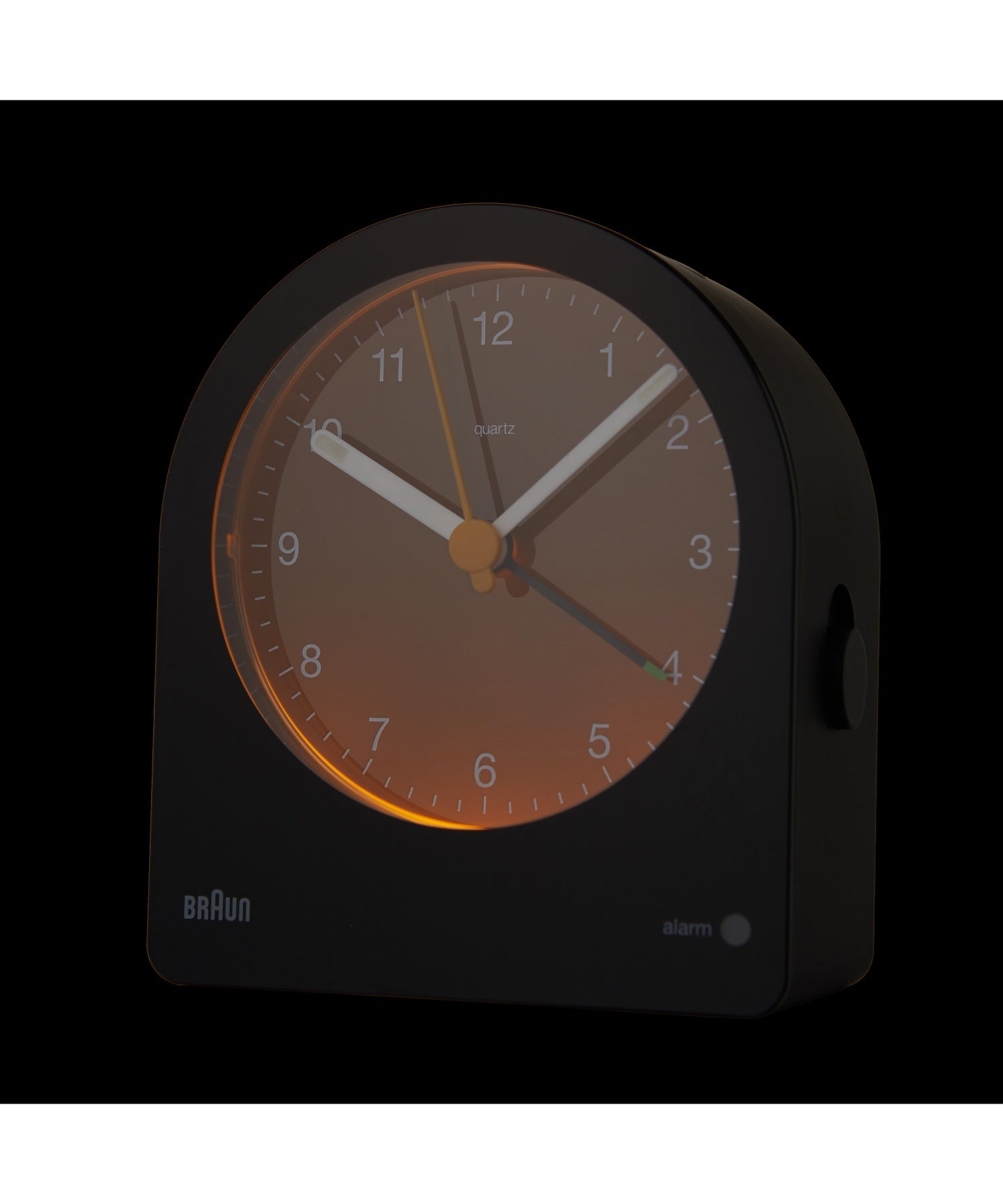 BRAUN ALARM CLOCK BLACK BC22B（ブラウン アナログアラーム置き時計 ブラック）