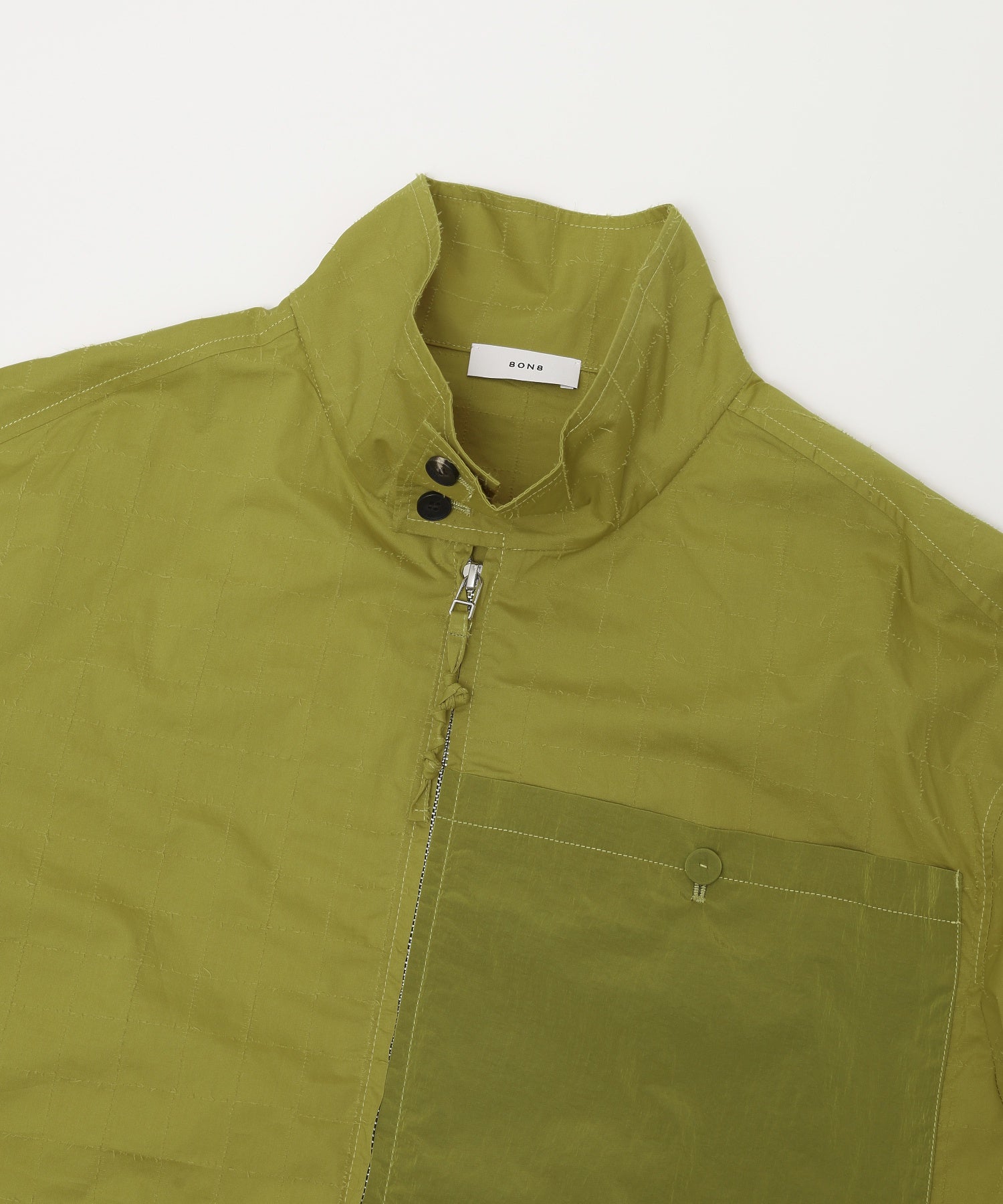 8ON8/エイトオンエイト/Yellow Stitch Checkered Jacket N2BCG210636