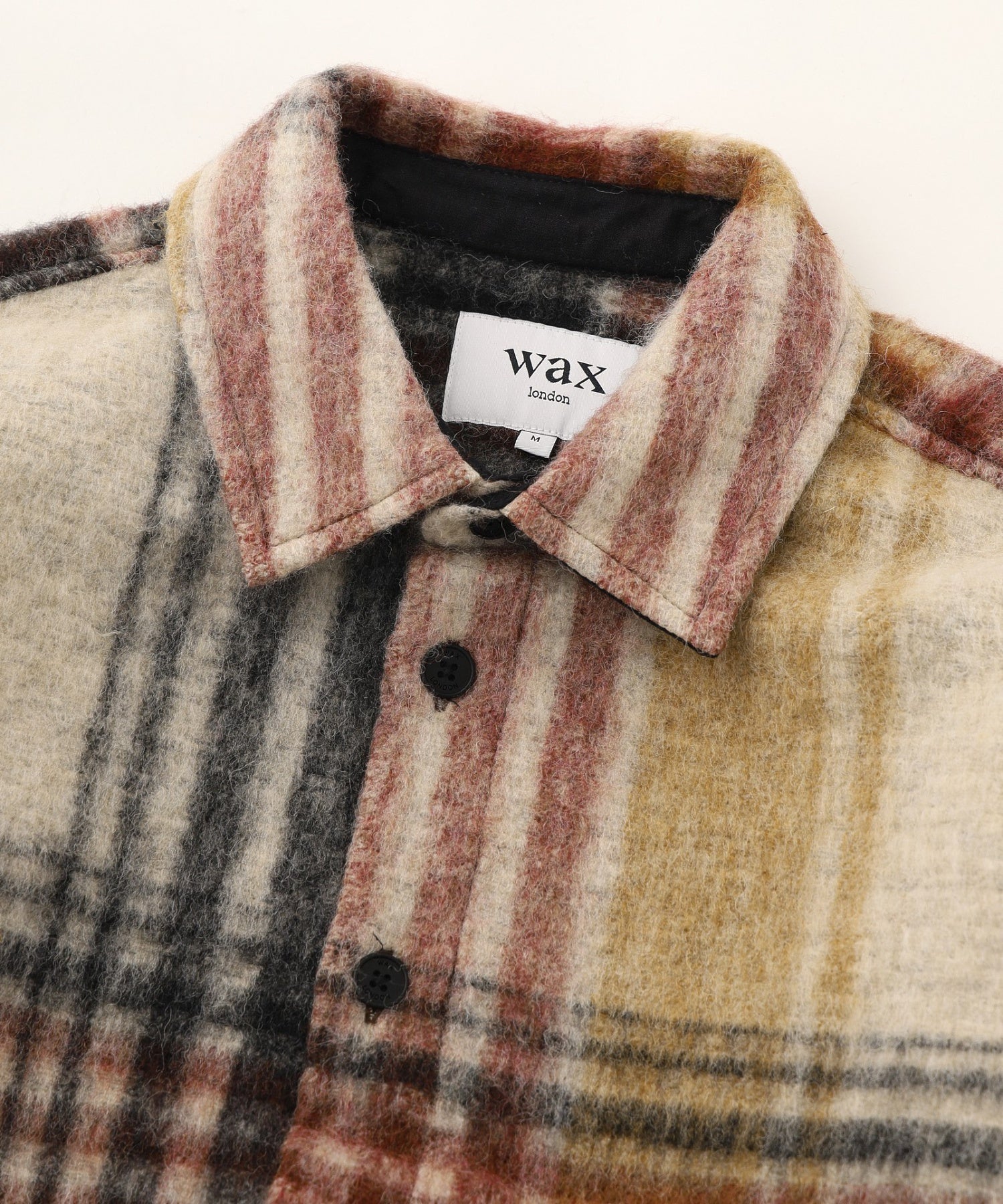 WAX LONDON NOLAN/ワックスロンドン/OVERST | WOOL BLEND CK AW25-OSH-NOL-BZW-NMT