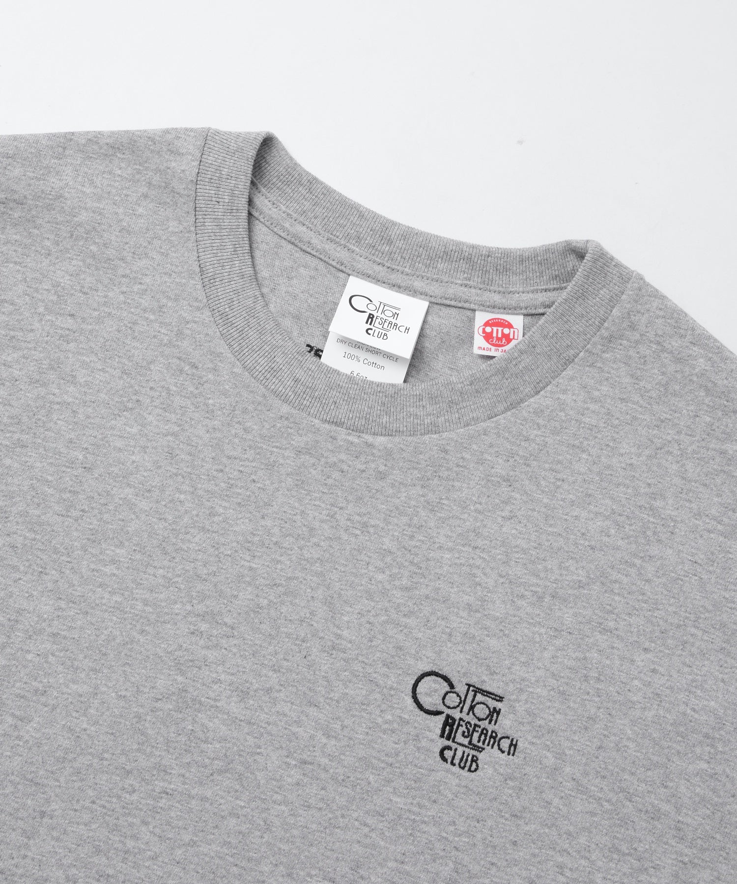 【別注】Styles CRC/コットンリサーチクラブ/EX S/S TUBULAR T-SHIRT JPC-001 GRY