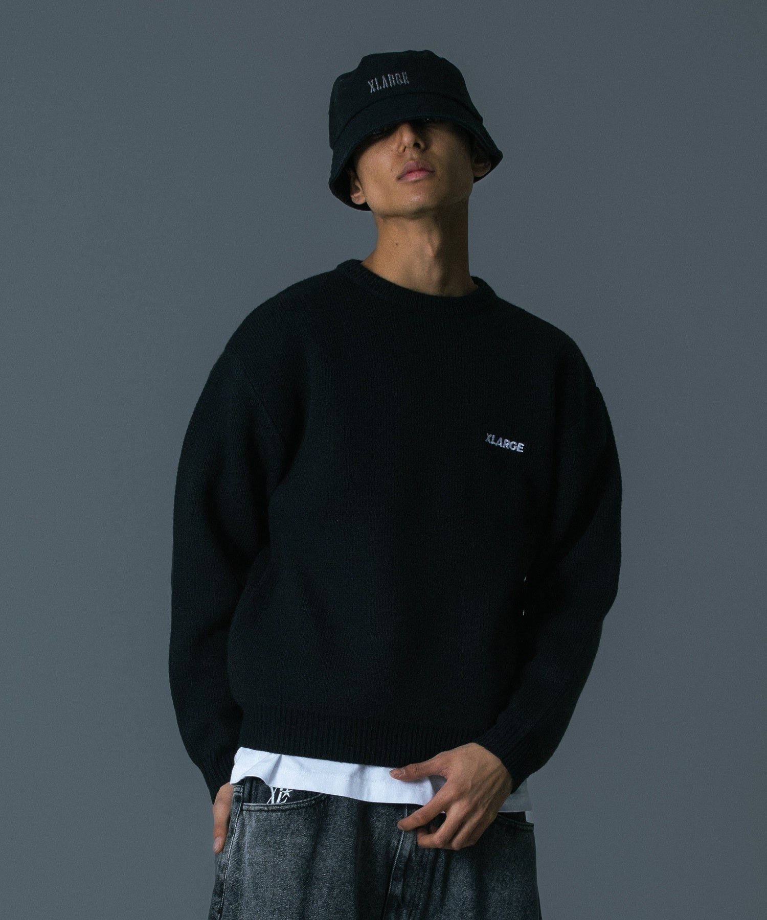 MODEL 身長183cm / 着用サイズ：Lサイズ