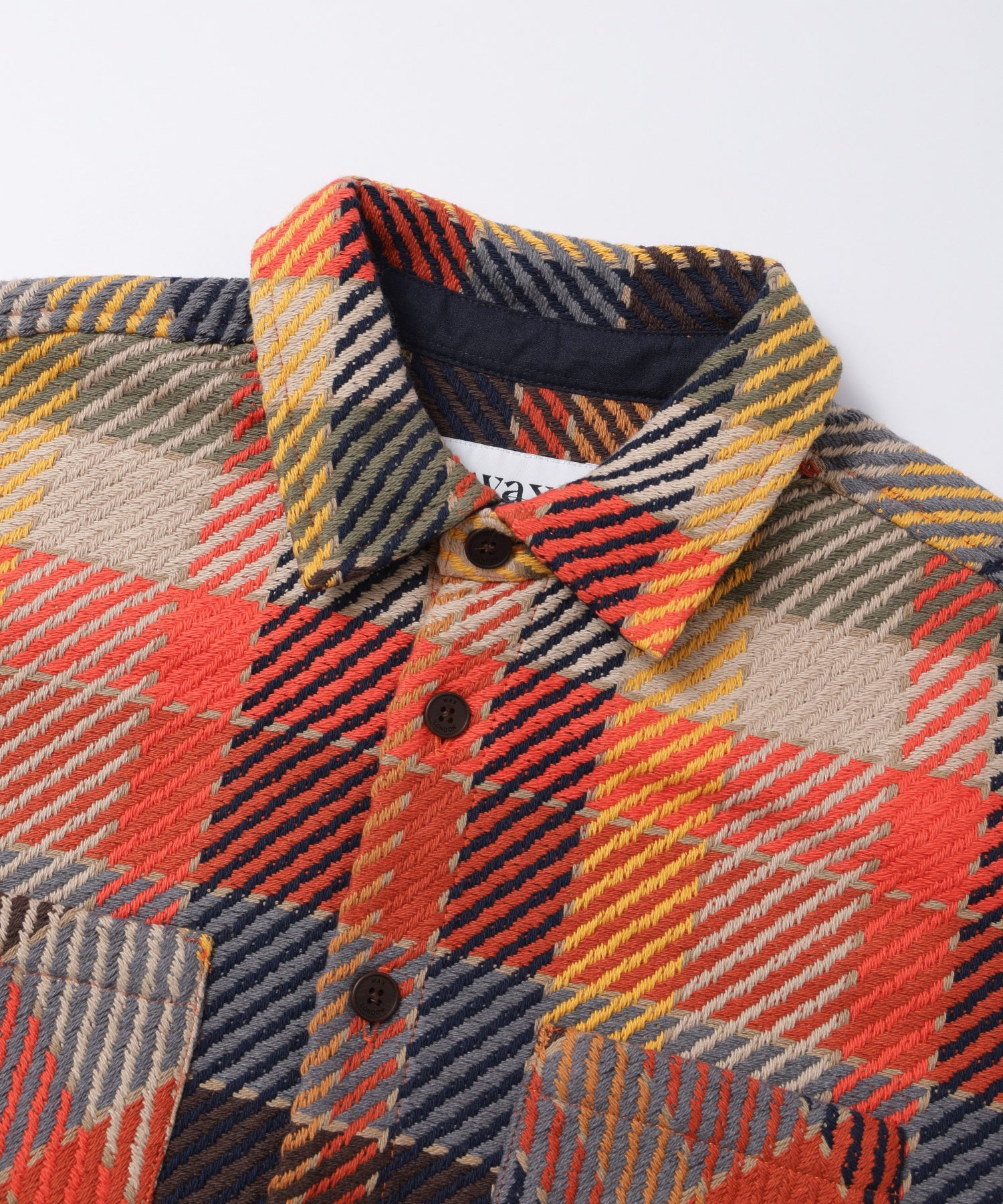 WAX LONDON/ワックスロンドン/WHITING OVERSHIRT AW26-OSH-WHI-CLR-BML