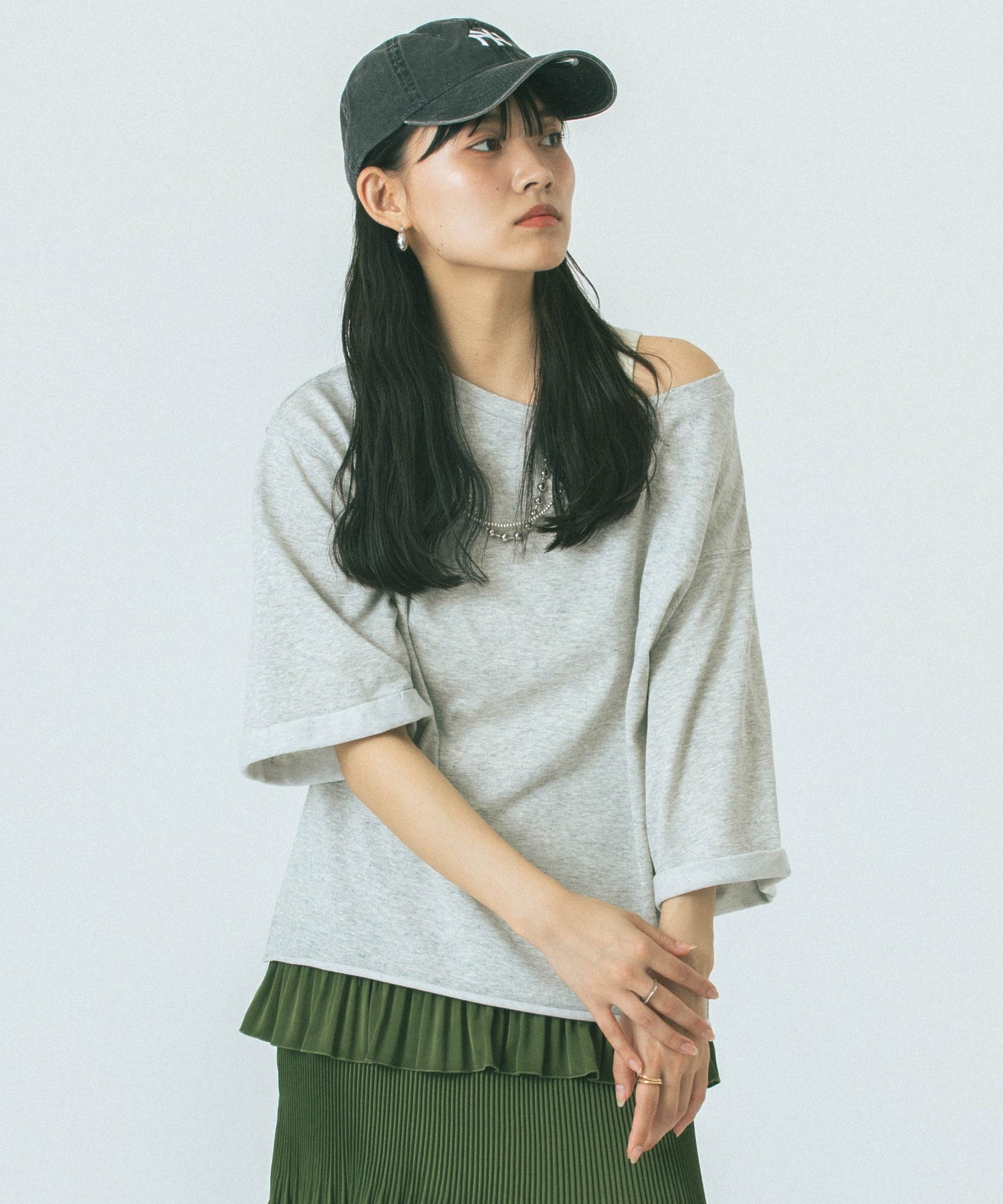 model:167cm 着用サイズ:ONE SIZE