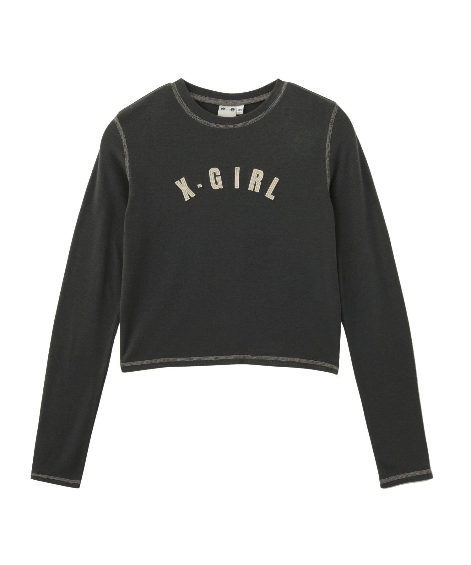 LOGO PATCH L/S BABY TEE