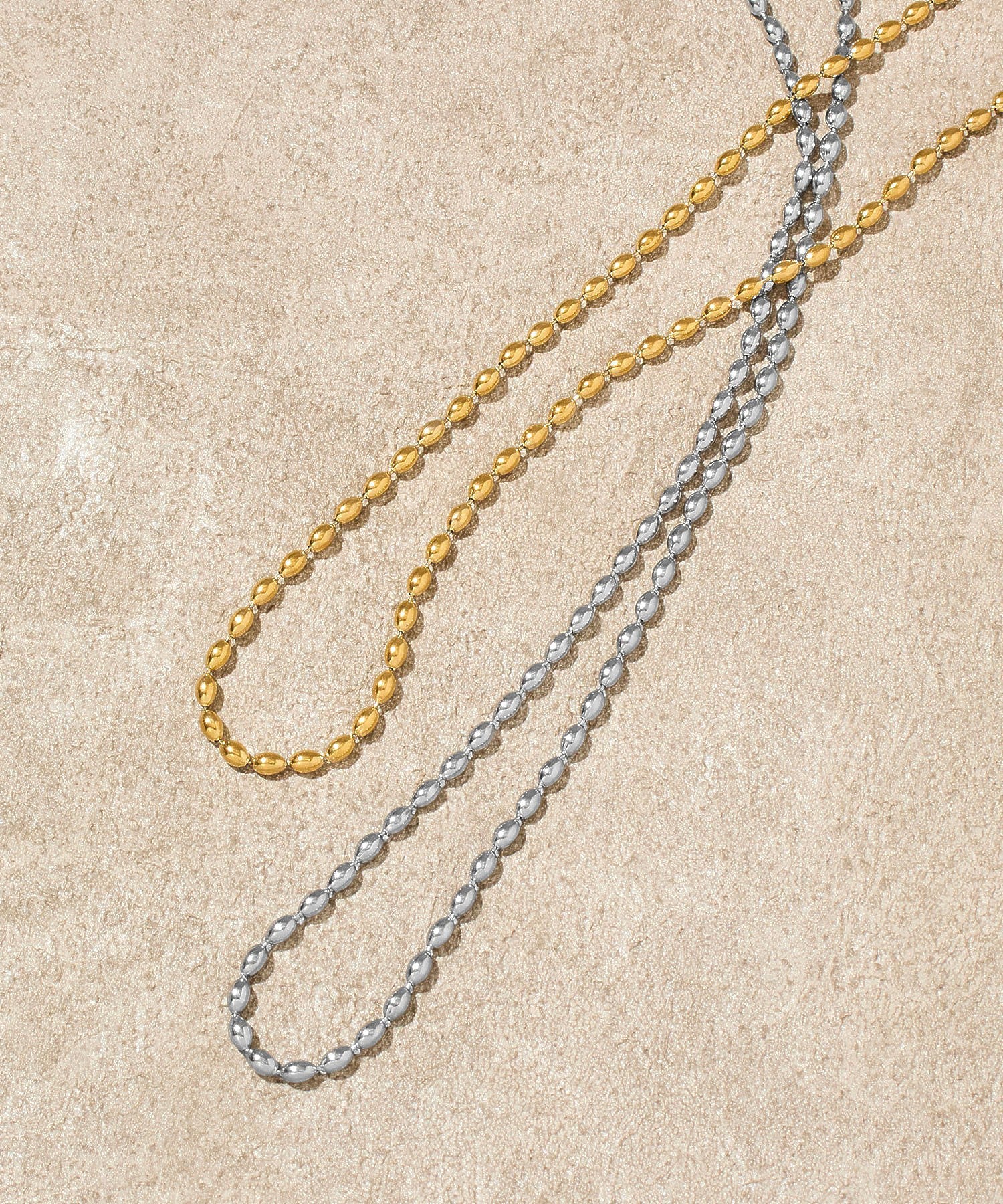 SOAC/DROP CHAIN LONG NECKLACE