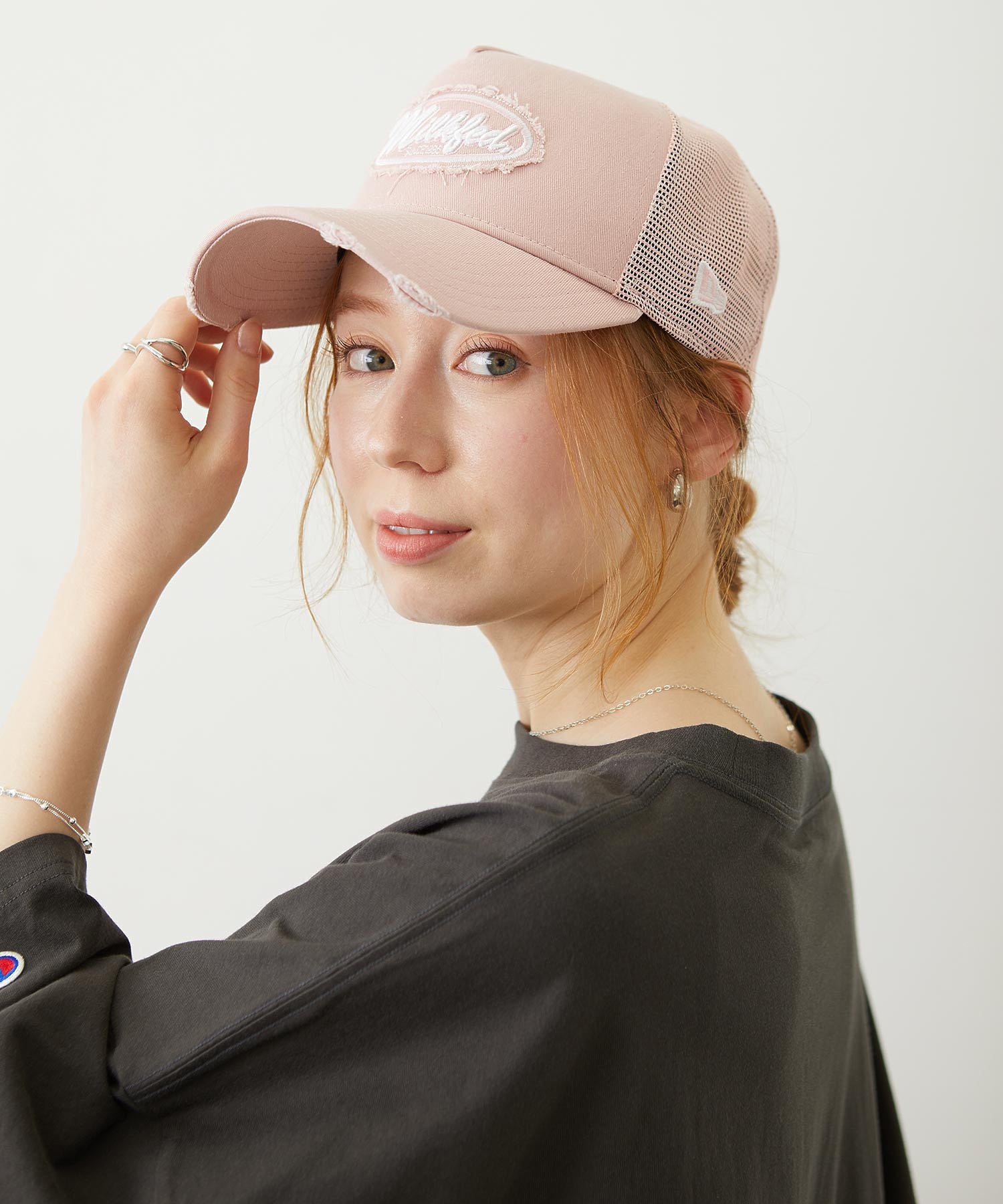 MILKFED. × NEW ERA OVAL LOGO 9FORTY A-FRAME
