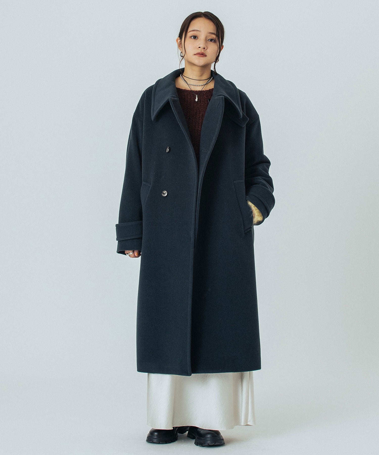 model:160cm 着用サイズ:S