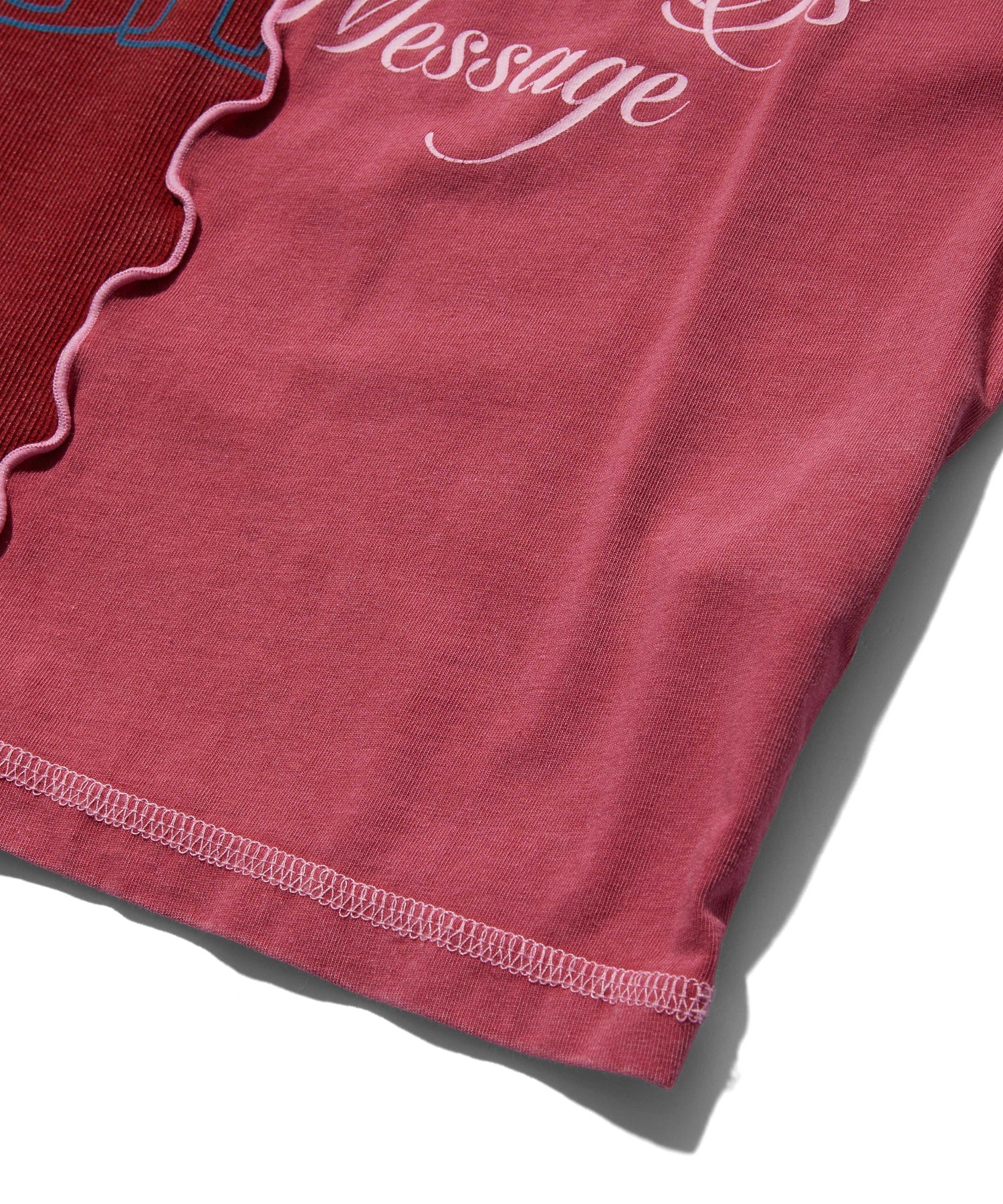 FADED REMAKE STYLE L/S COMPACT TOP