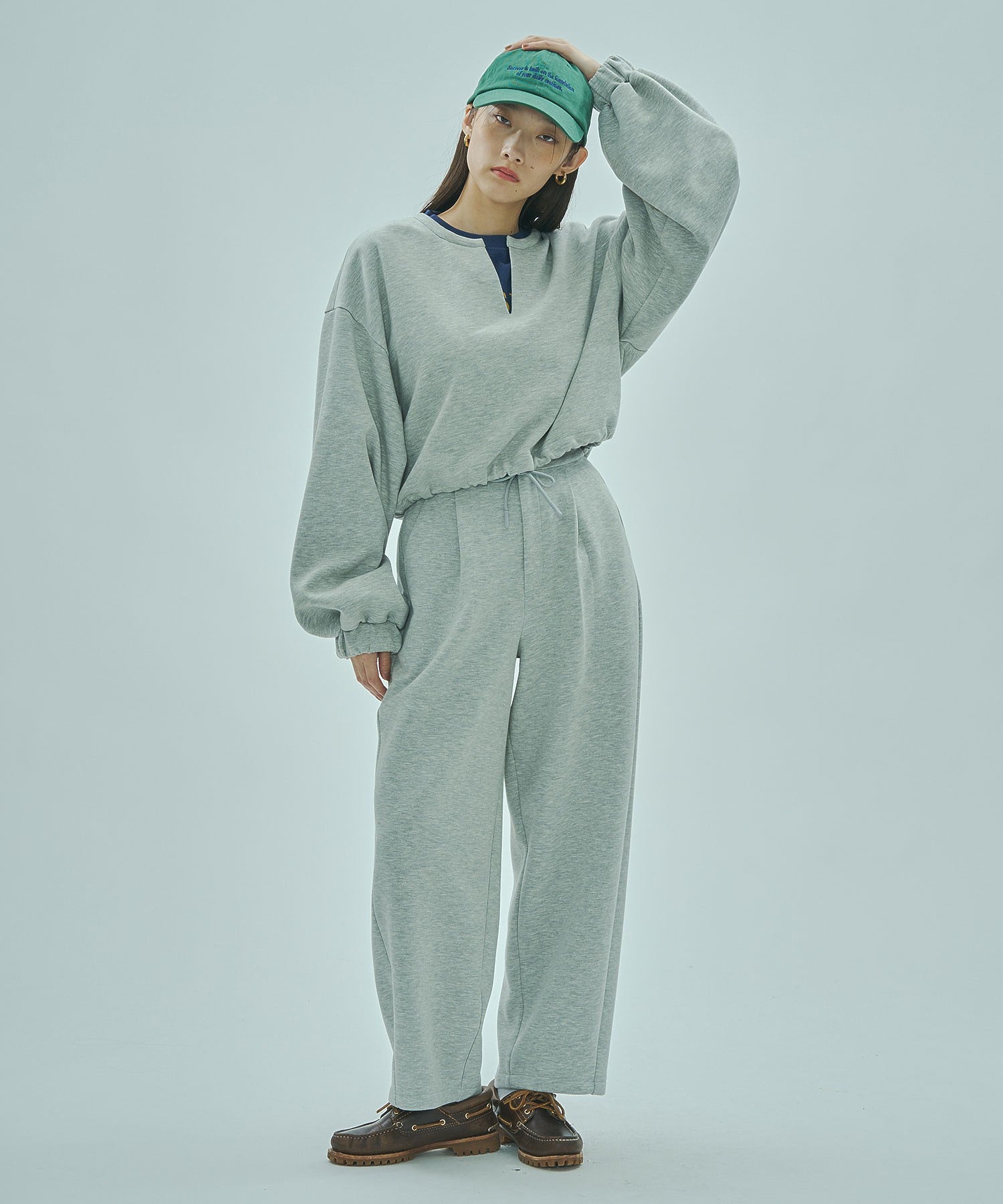 model:163cm 着用サイズ:S