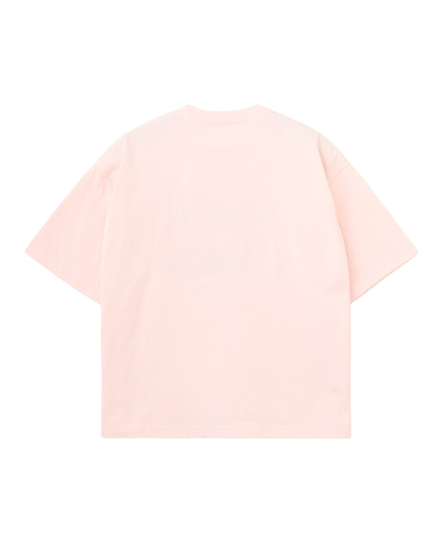 CUT OUT LOGO GINGHAM WIDE S/S TEE