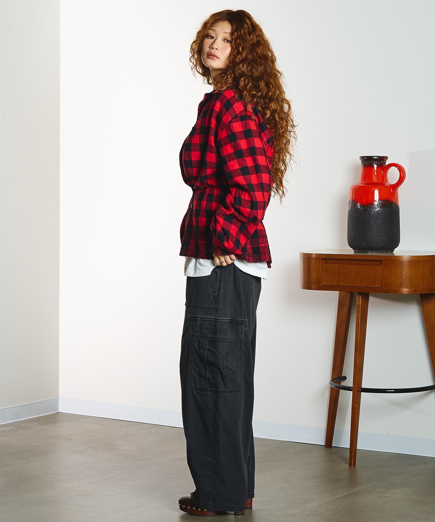model:168cm 着用サイズ:ONE SIZE