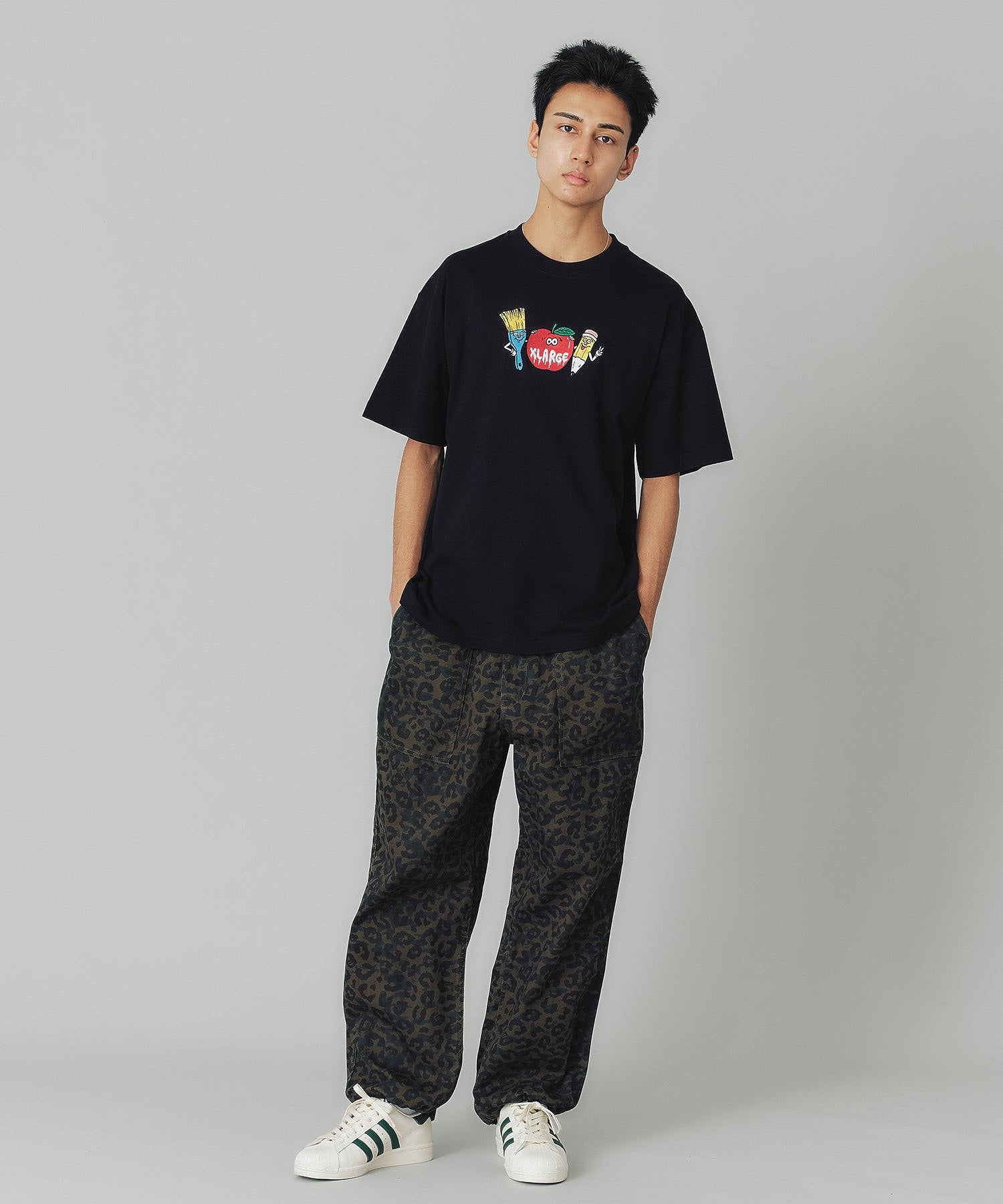 GRAFFITI KIDS EMBROIDERED EASY WIDE PANTS XLARGE – calif