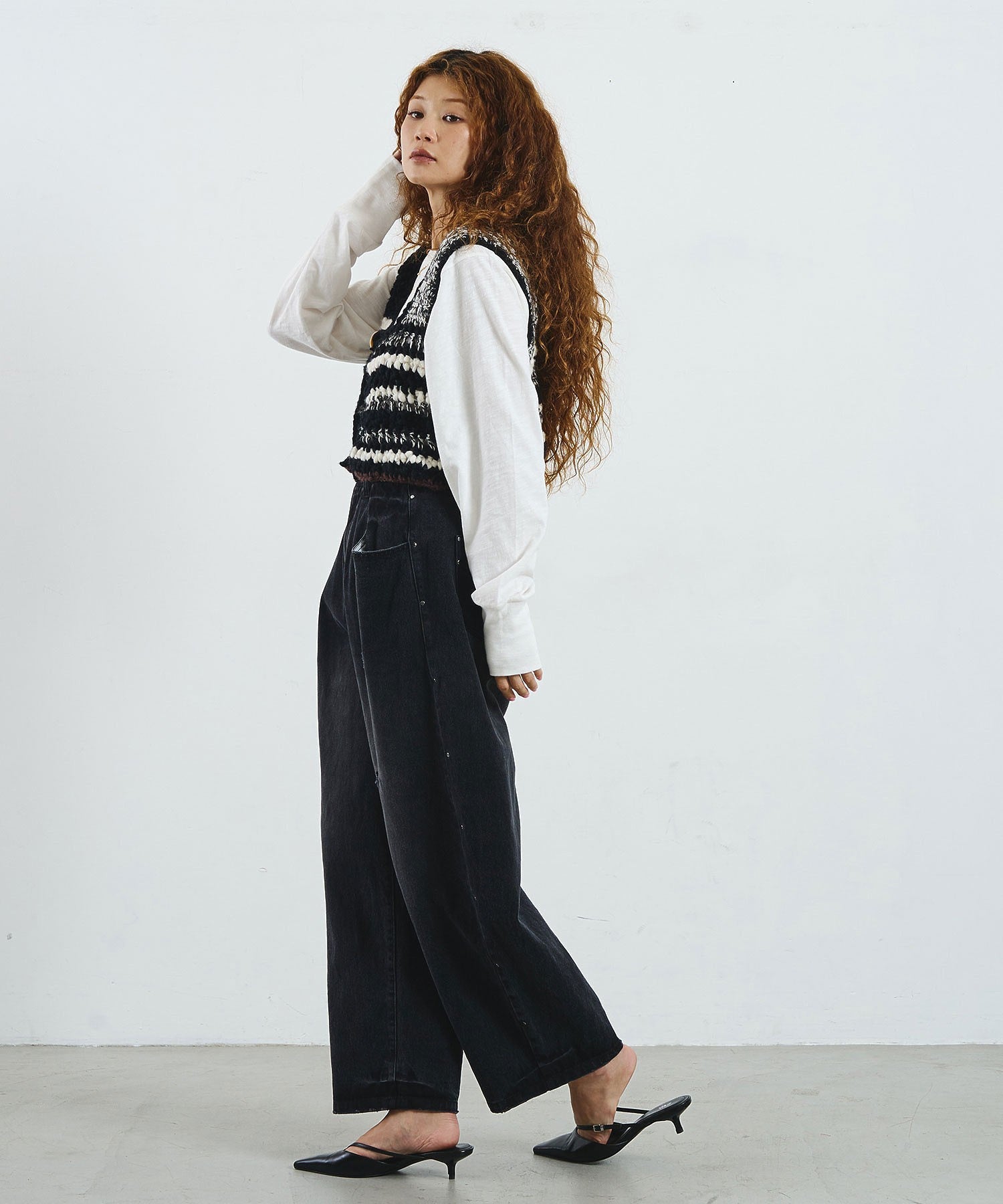 model:168cm 着用サイズ:S