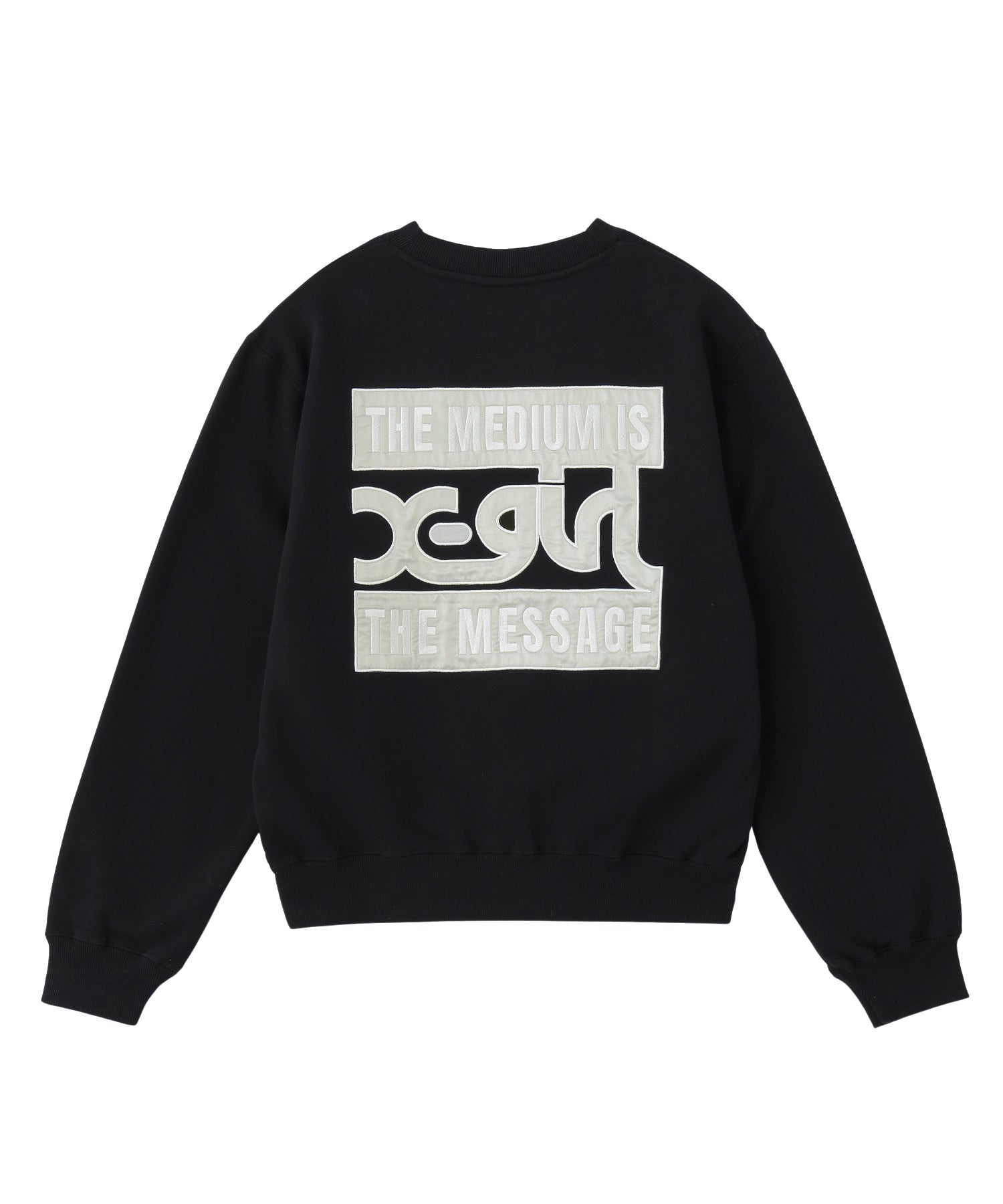 BOX AND MILLS LOGO PATCH SWEATSHIRT