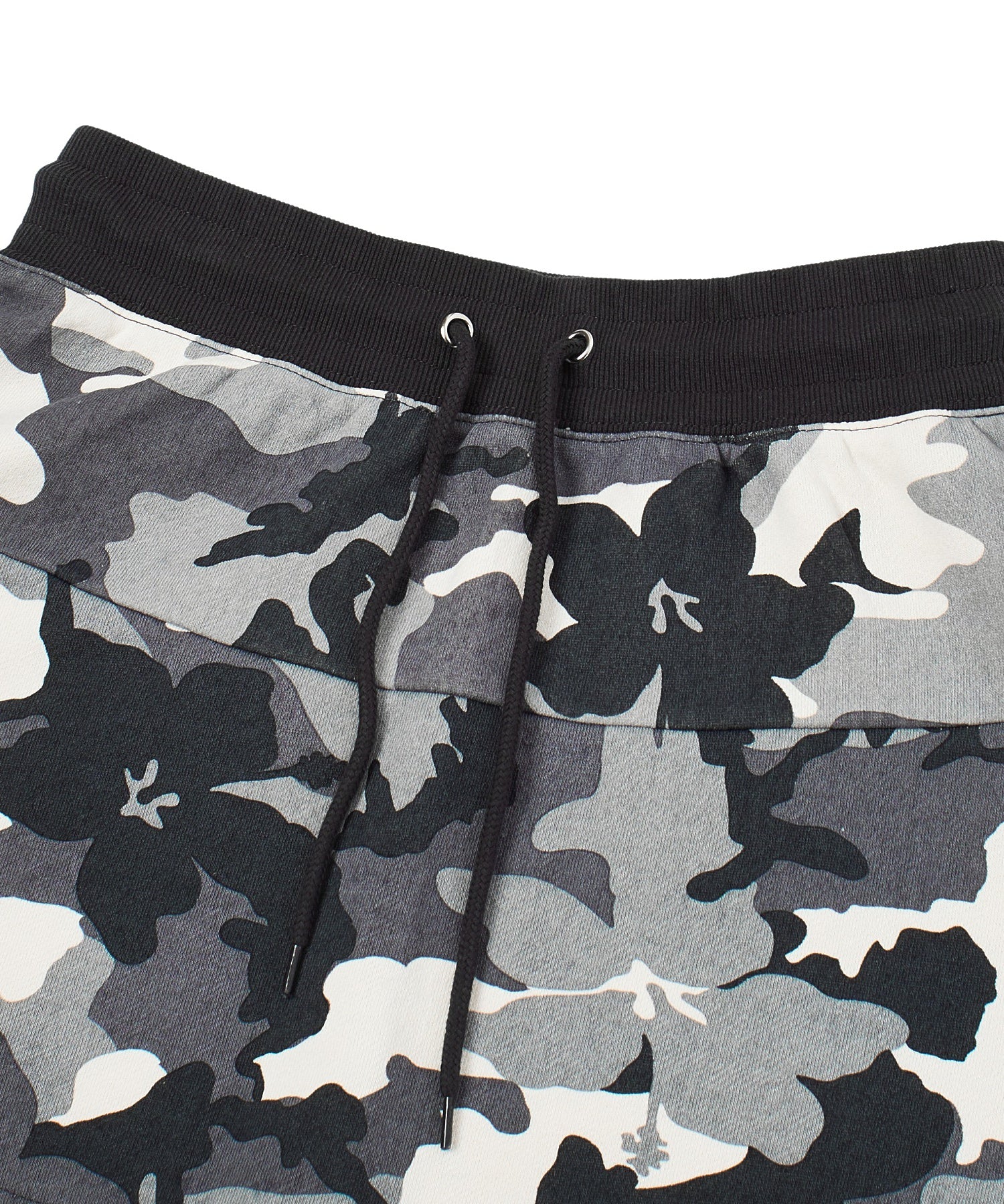HIBISCUS CAMOUFLAGE SWEAT SKIRT