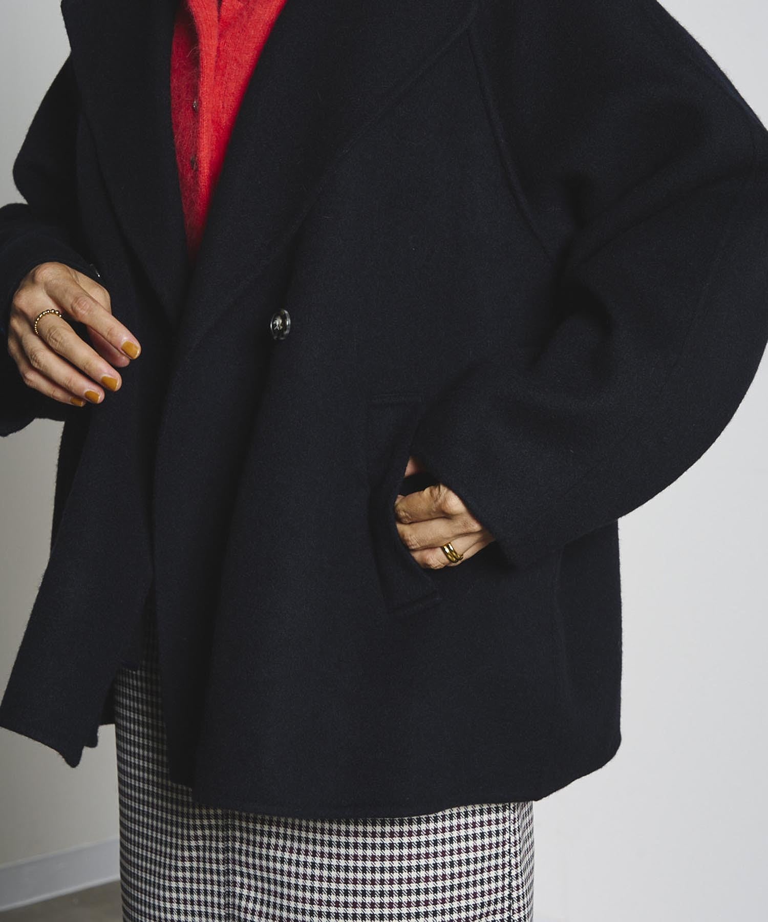 WIDE TAILORED COAT
