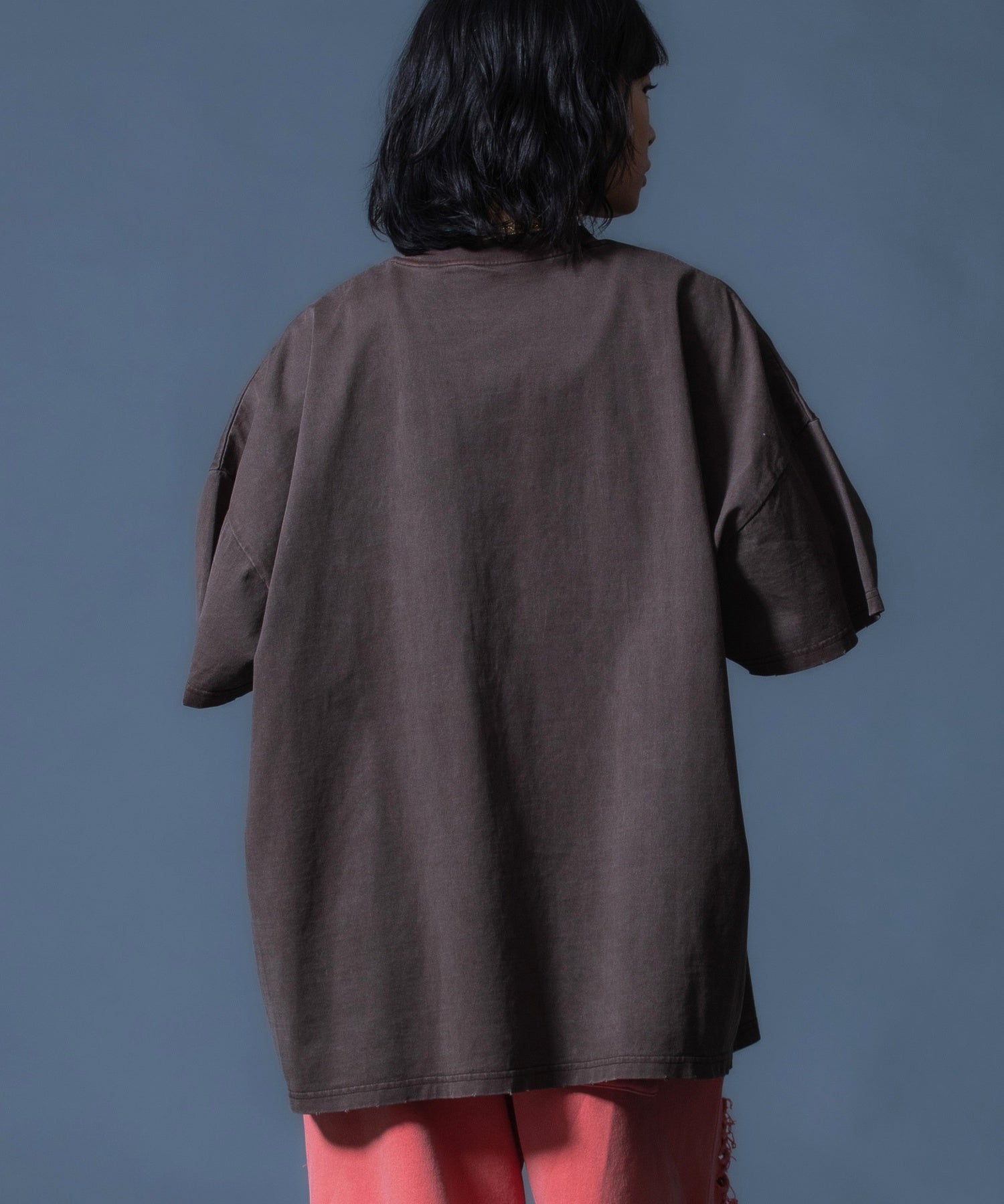 DISTRESSED BIG TEE DRESS