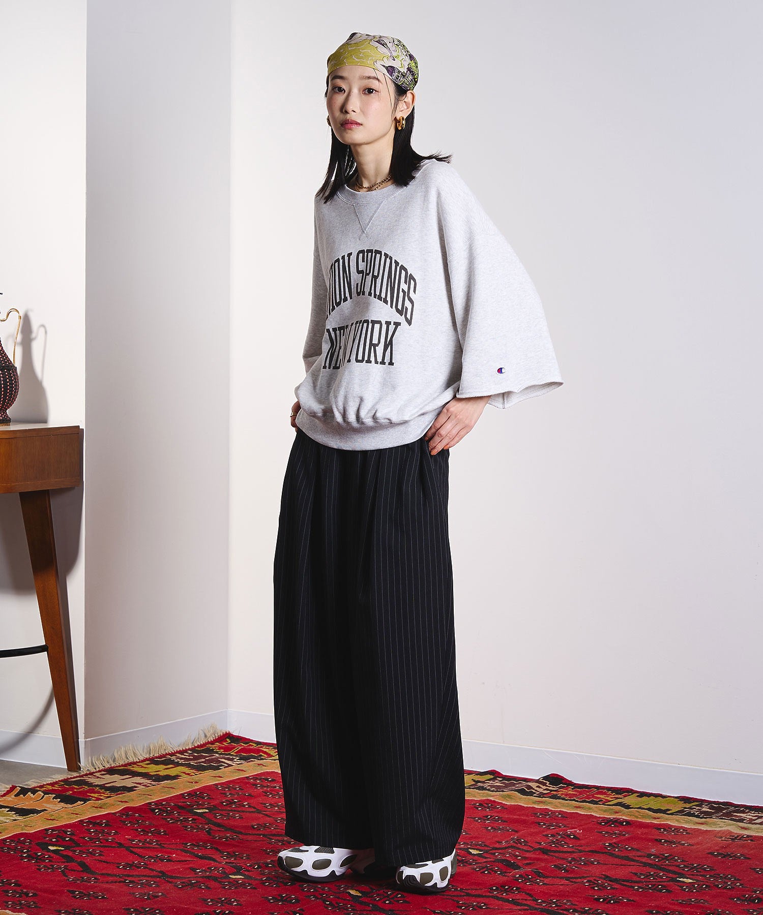 model:169cm 着用サイズ:M