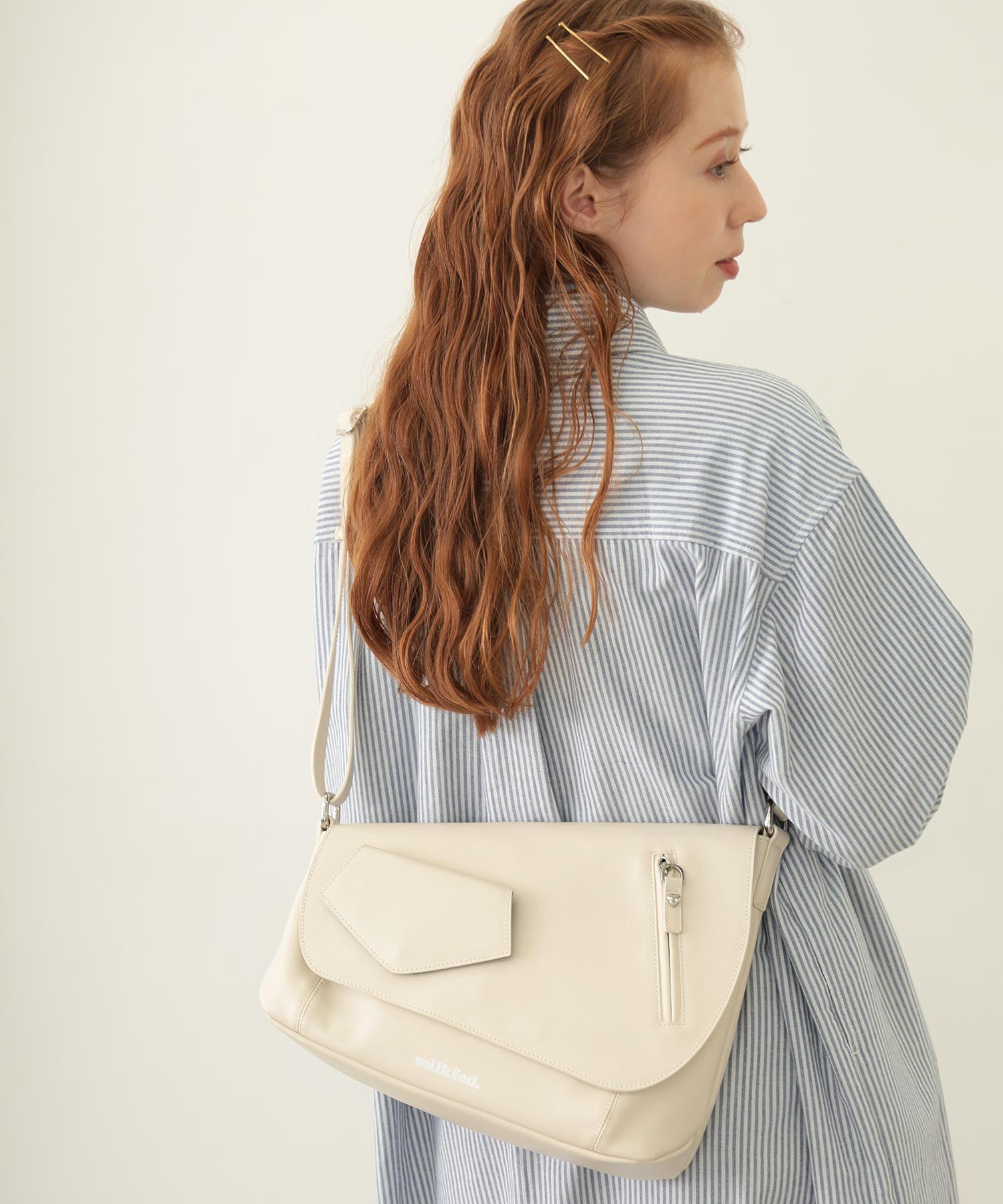 ASYMMETRY FLAP BAG