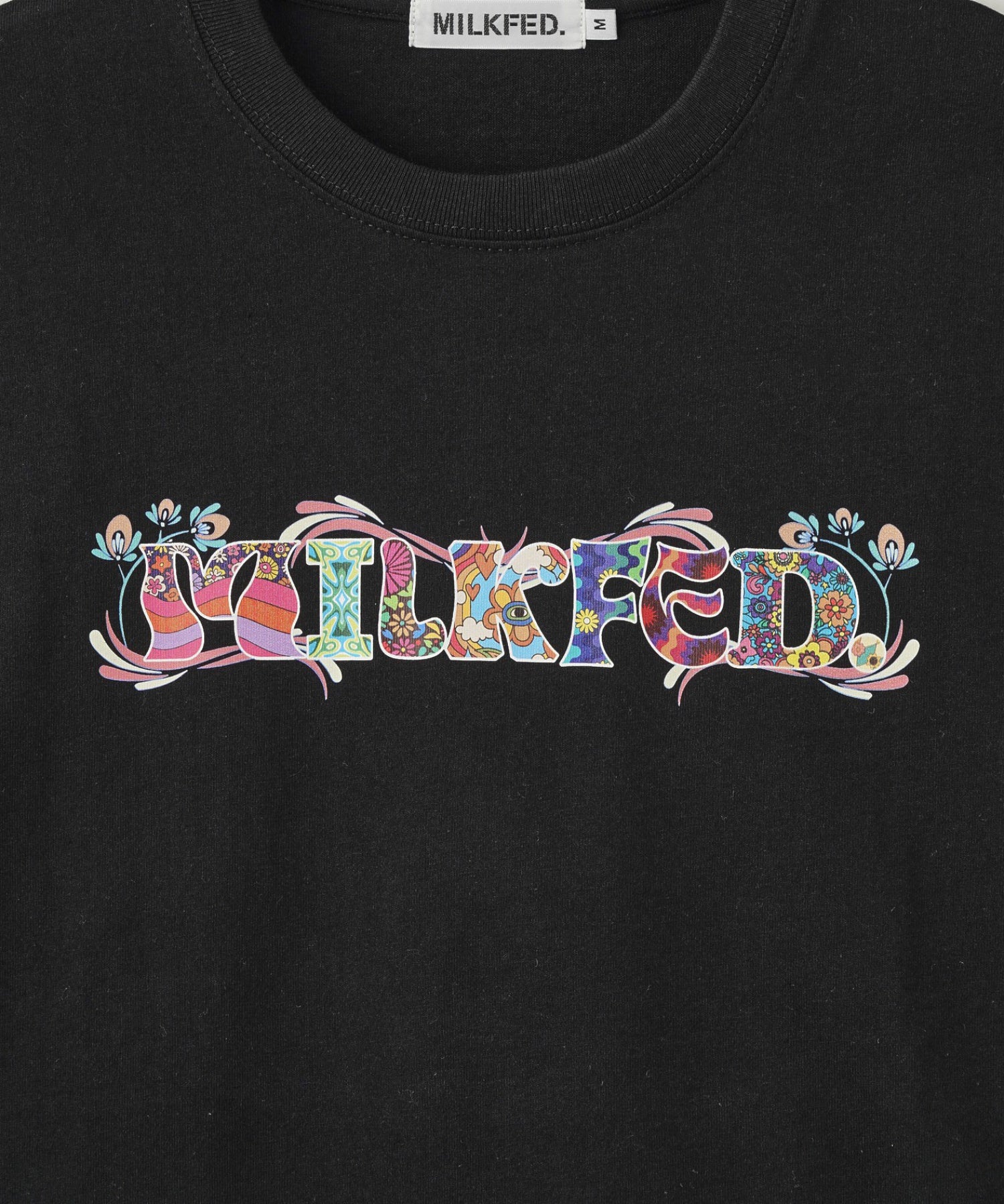 PATTERNED LOGO L/S TEE