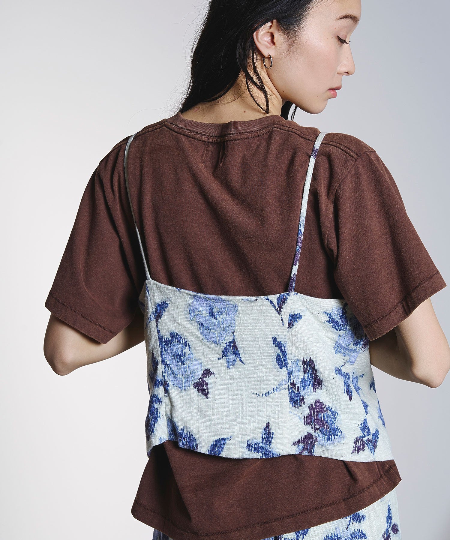 ROSE PRINT VEST
