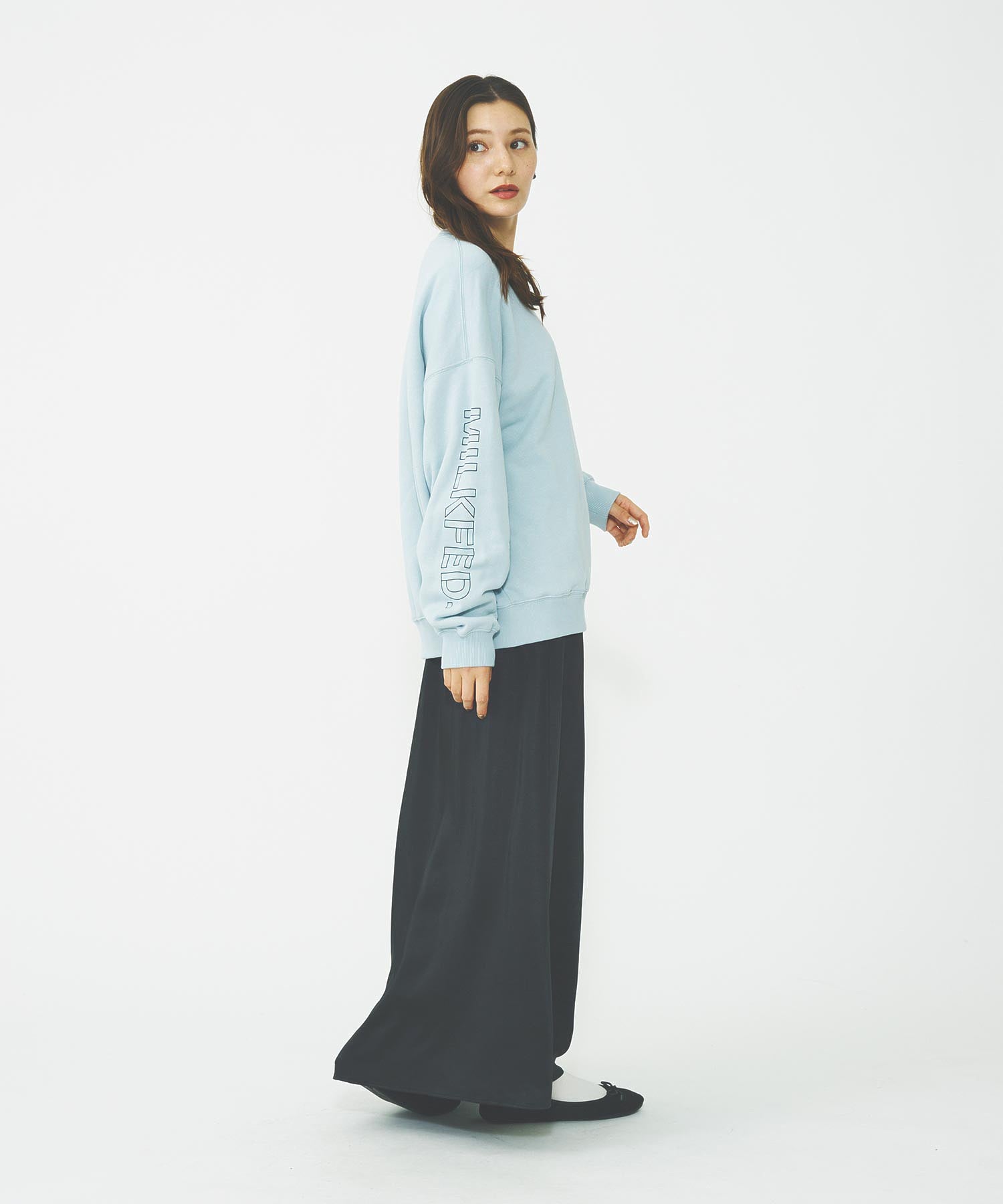 FLARE LONG SKIRT