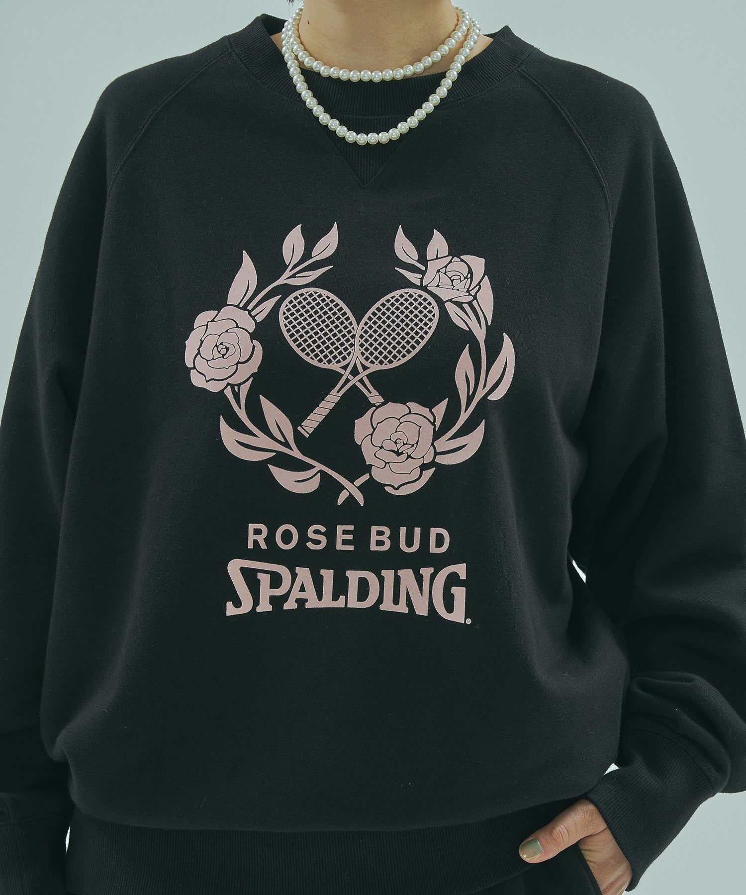 SPALDING x ROSE BUD ATHLETIC CLUB L/S SWEAT