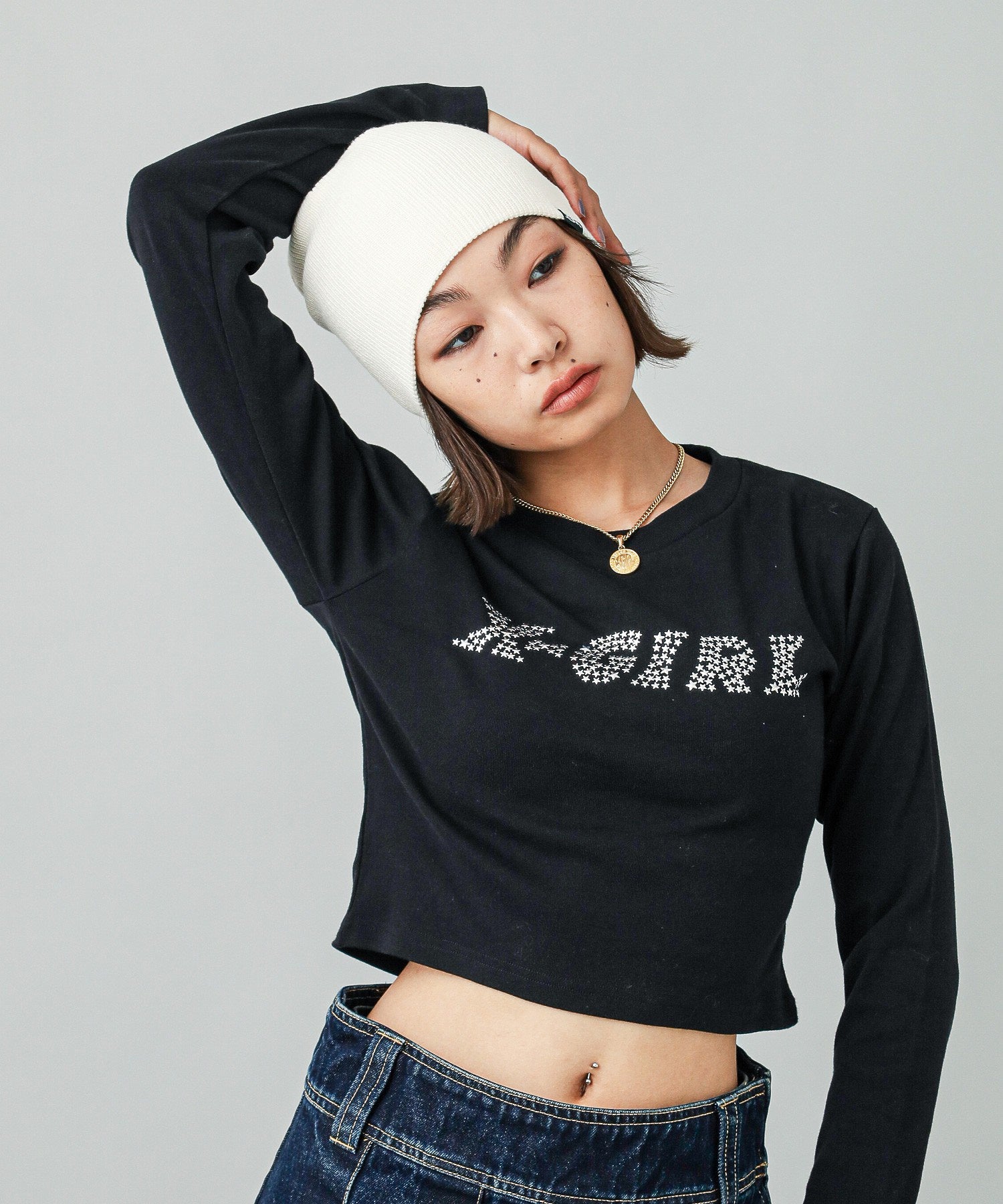 STAR LOGO L/S BABY TEE