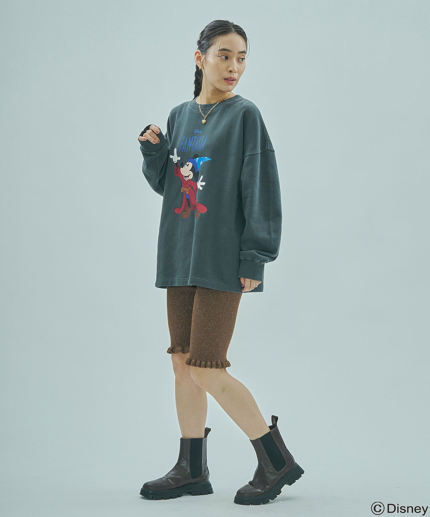 model:164cm 着用サイズ:M