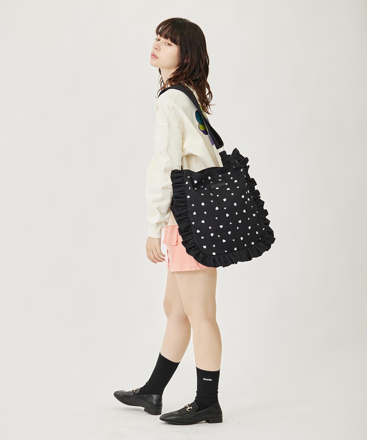 model：H165 着用サイズ：ONESIZE