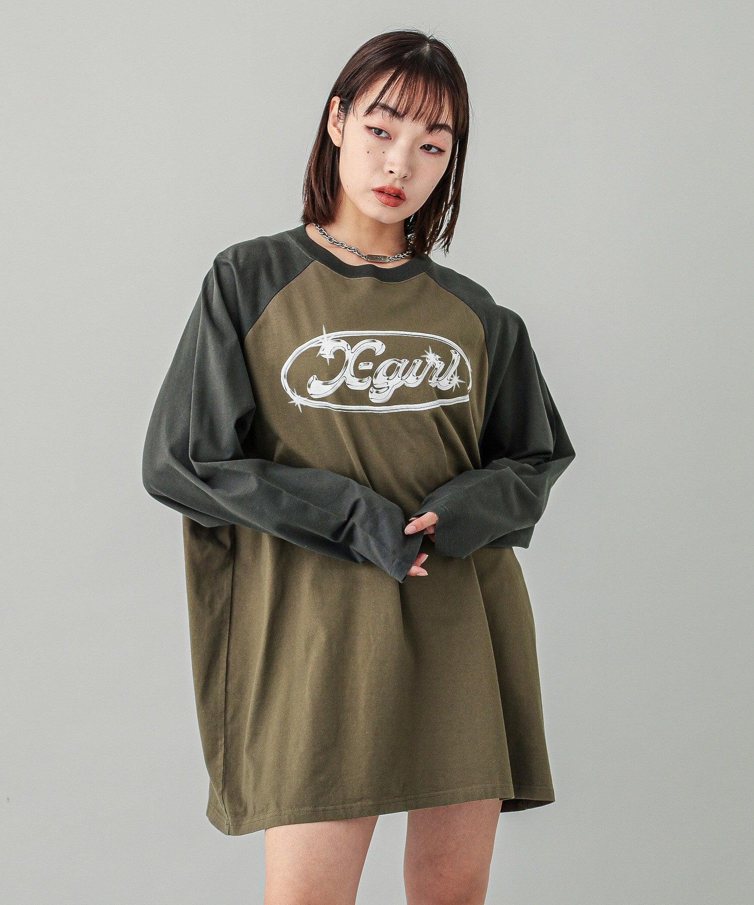 METAL LOGO B/B BIG TEE DRESS