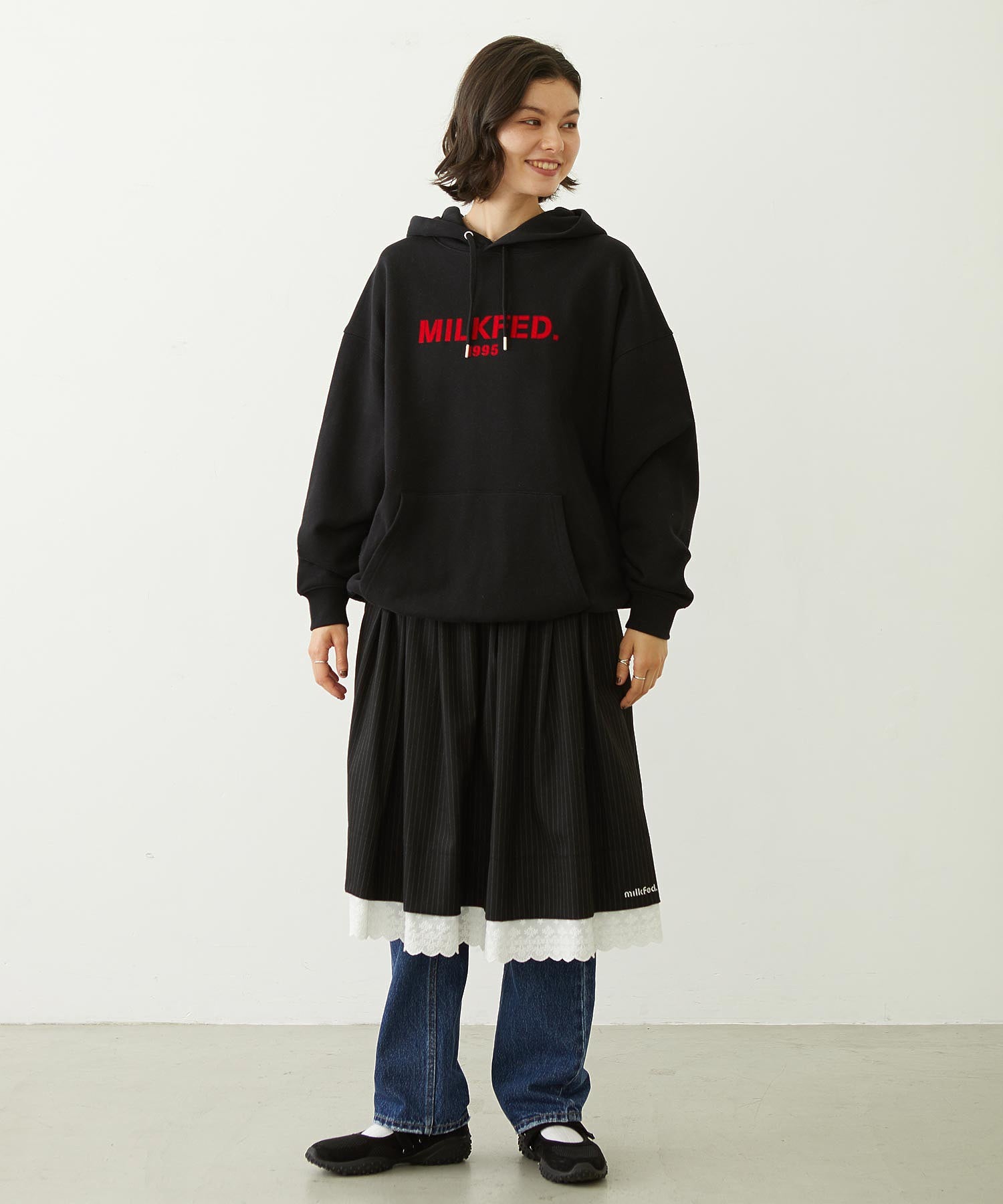 STENCIL LOGO SWEAT HOODIE