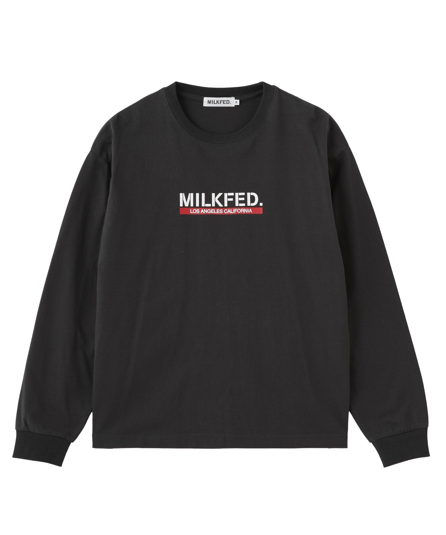 STENCIL CENTER LINE LOGO WIDE L/S TEE