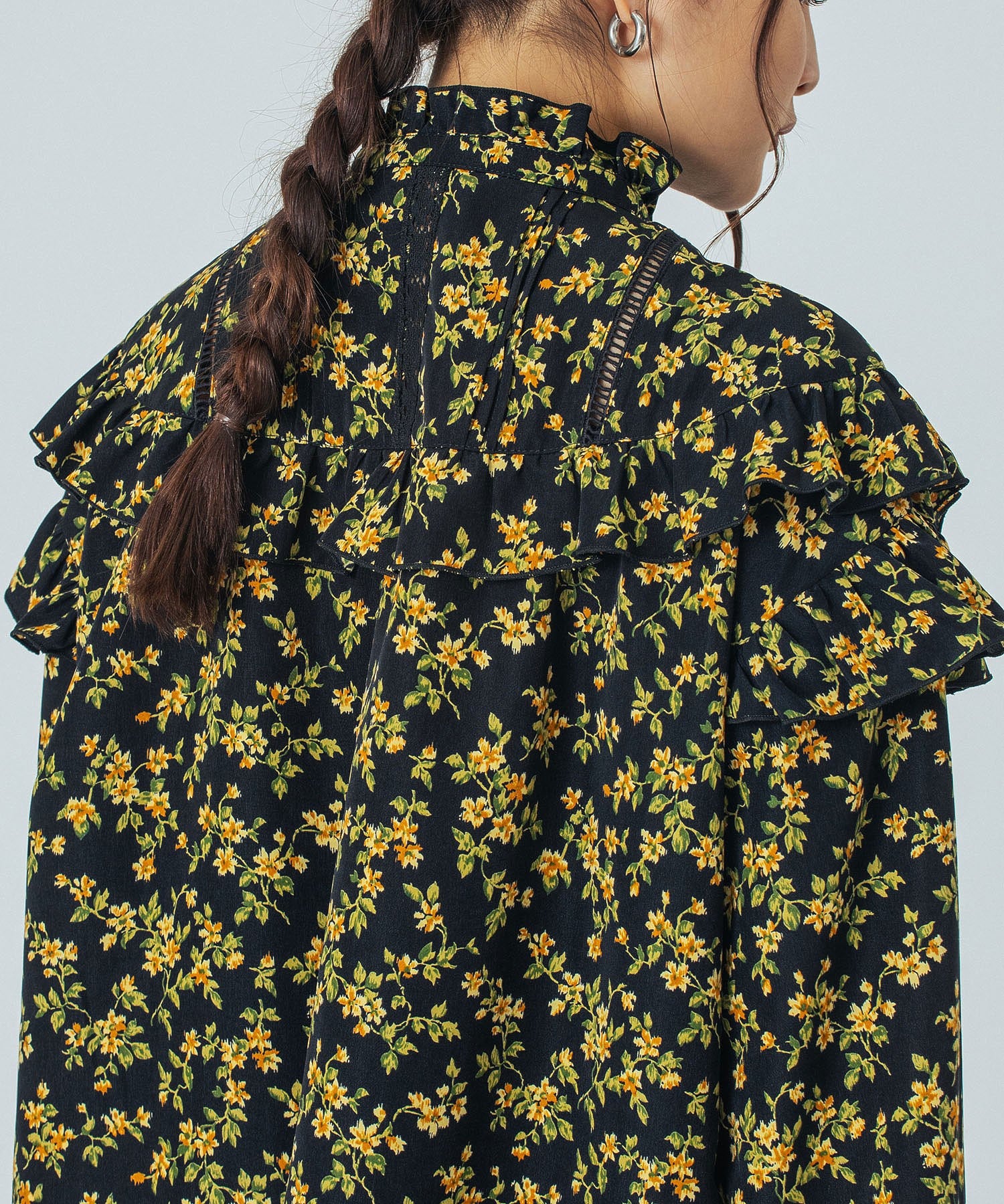 FLOWER PRINT BLOUSE