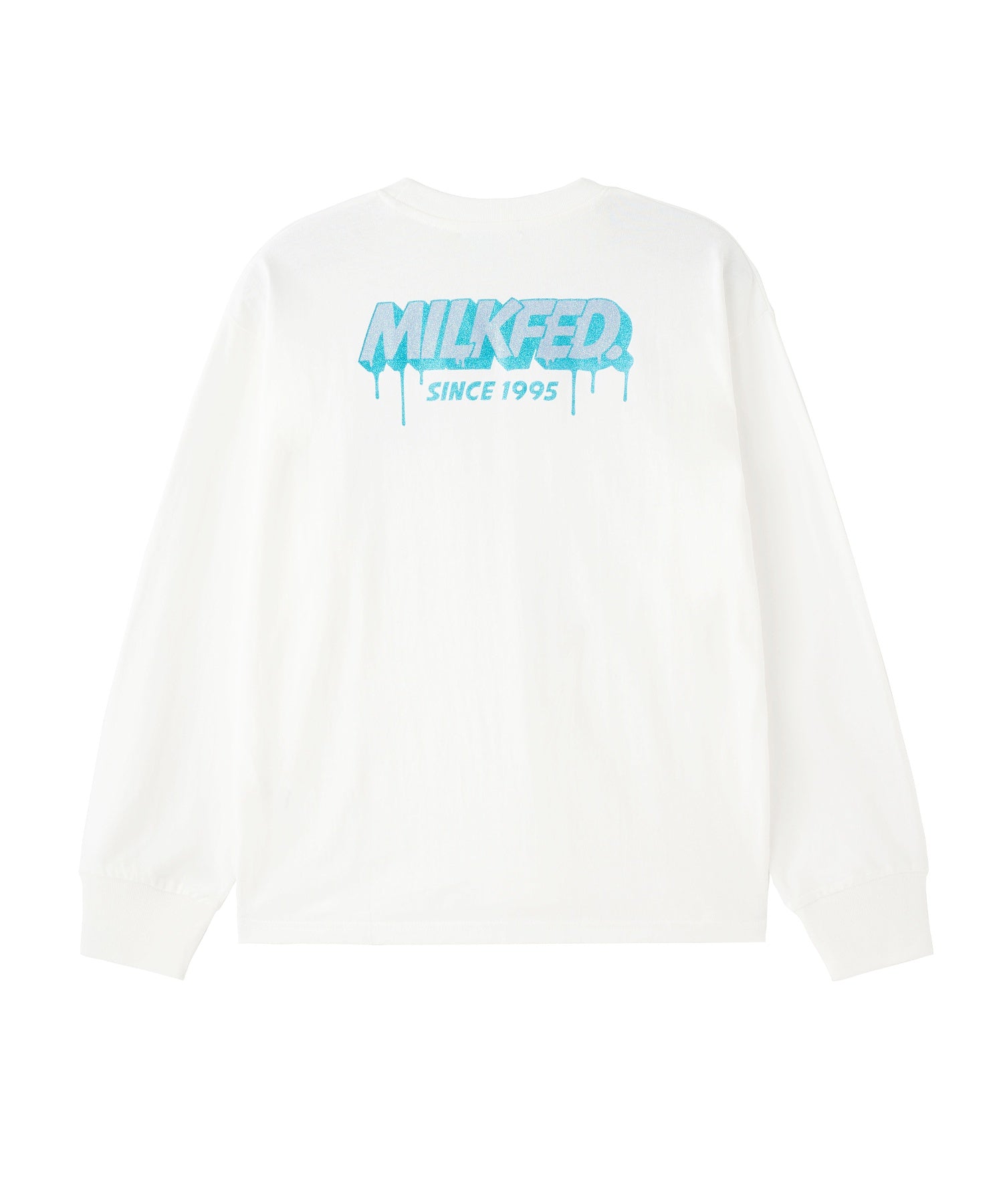 GLITTER MELT LOGO WIDE L/S TEE