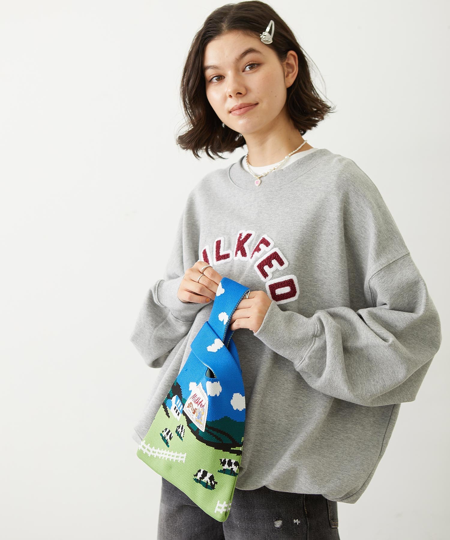 JACQUARD PATTERN BAG